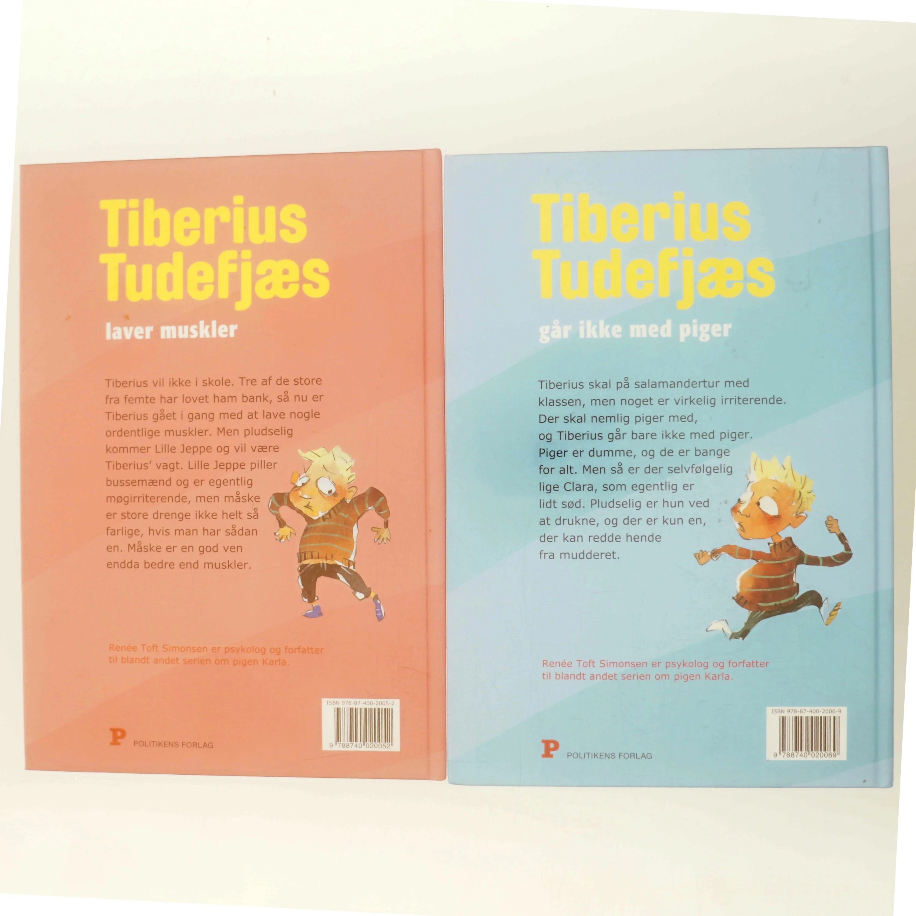 Tiberius Tudefjæs : går ikke med piger af Renee Toft Simonsen (Bog)