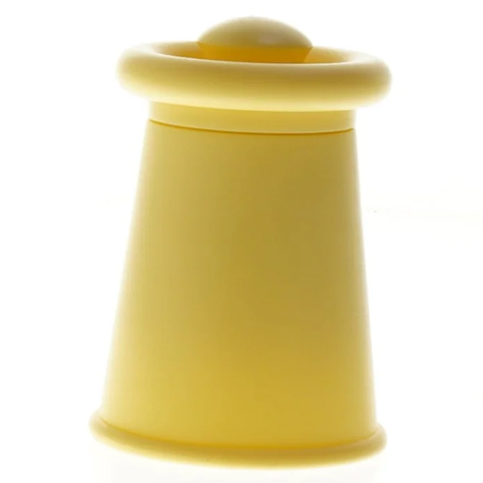 Gule krydderikværne, 5 styk (str. 9 cm. 5 styk)