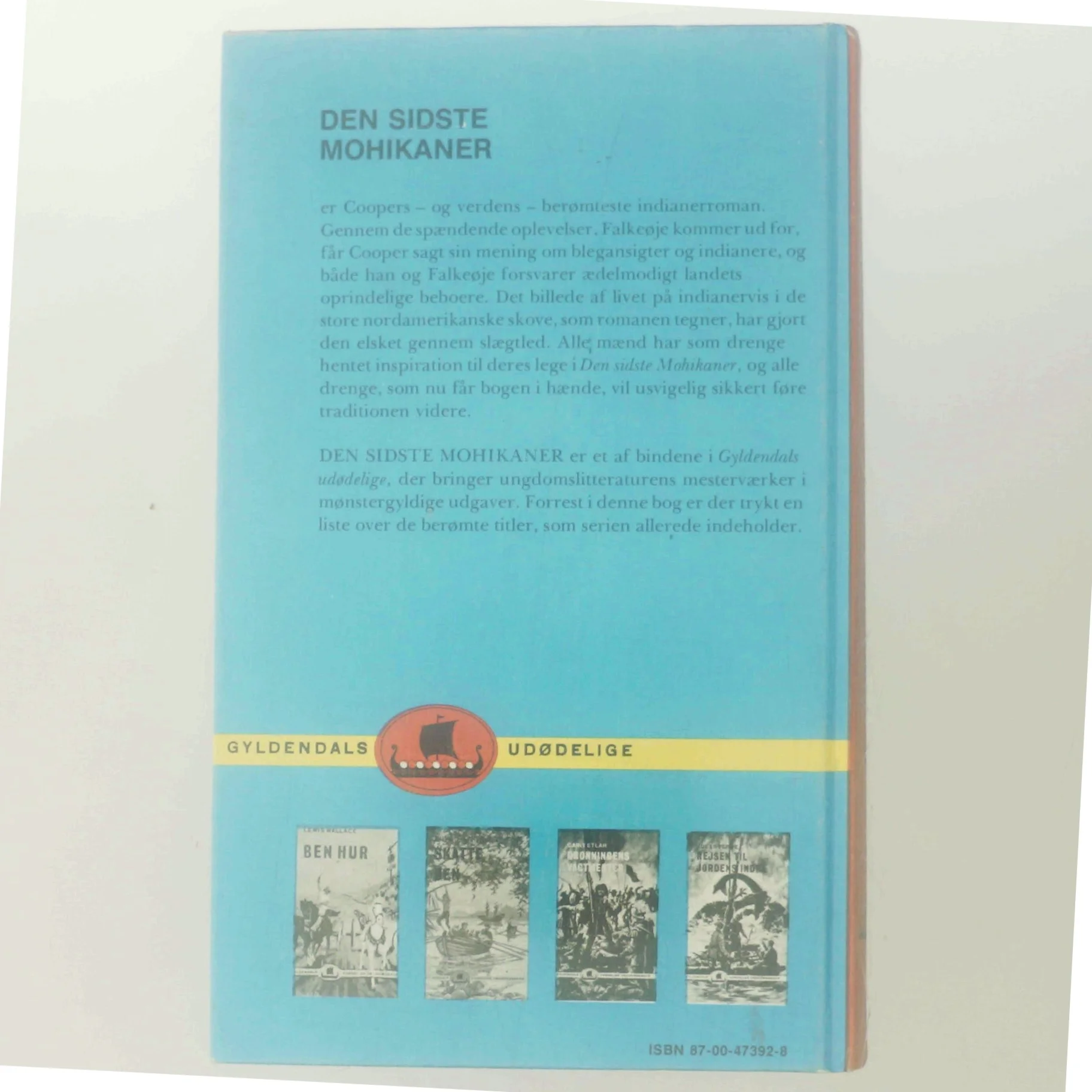 Den sidste Mohikaner af J.F. Cooper (Bog)