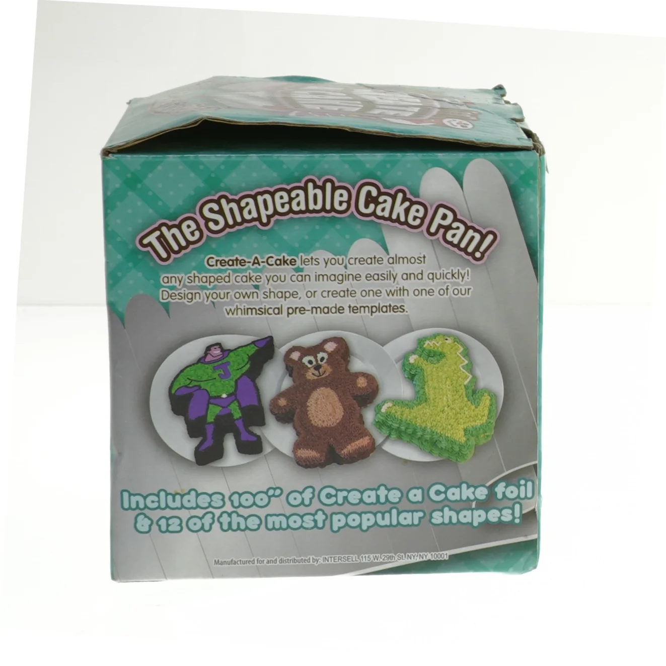 Create-A-Cake form til kage fra Create-A-Cake