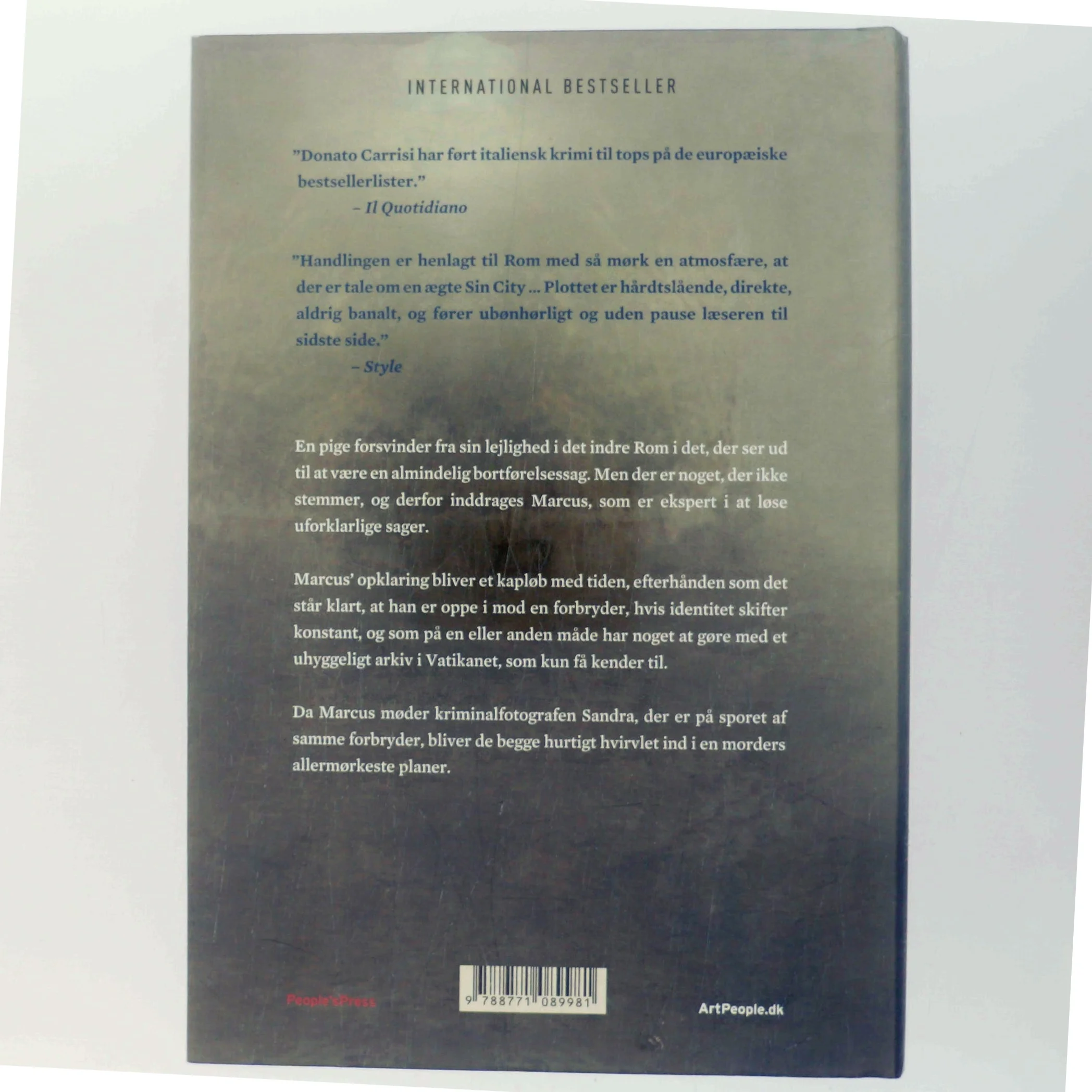 Forvandleren : krimi af Donato Carrisi (Bog)