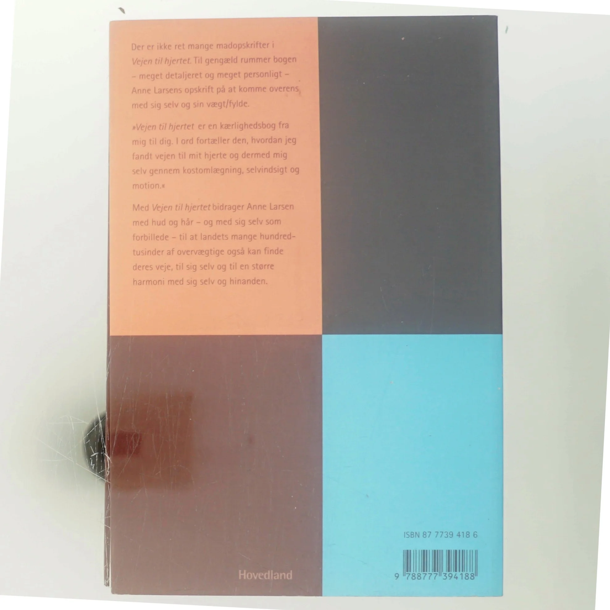 Vejen til hjertet : kostomlægning, selvindsigt og motion af Anne Larsen (f. 1953) (Bog)