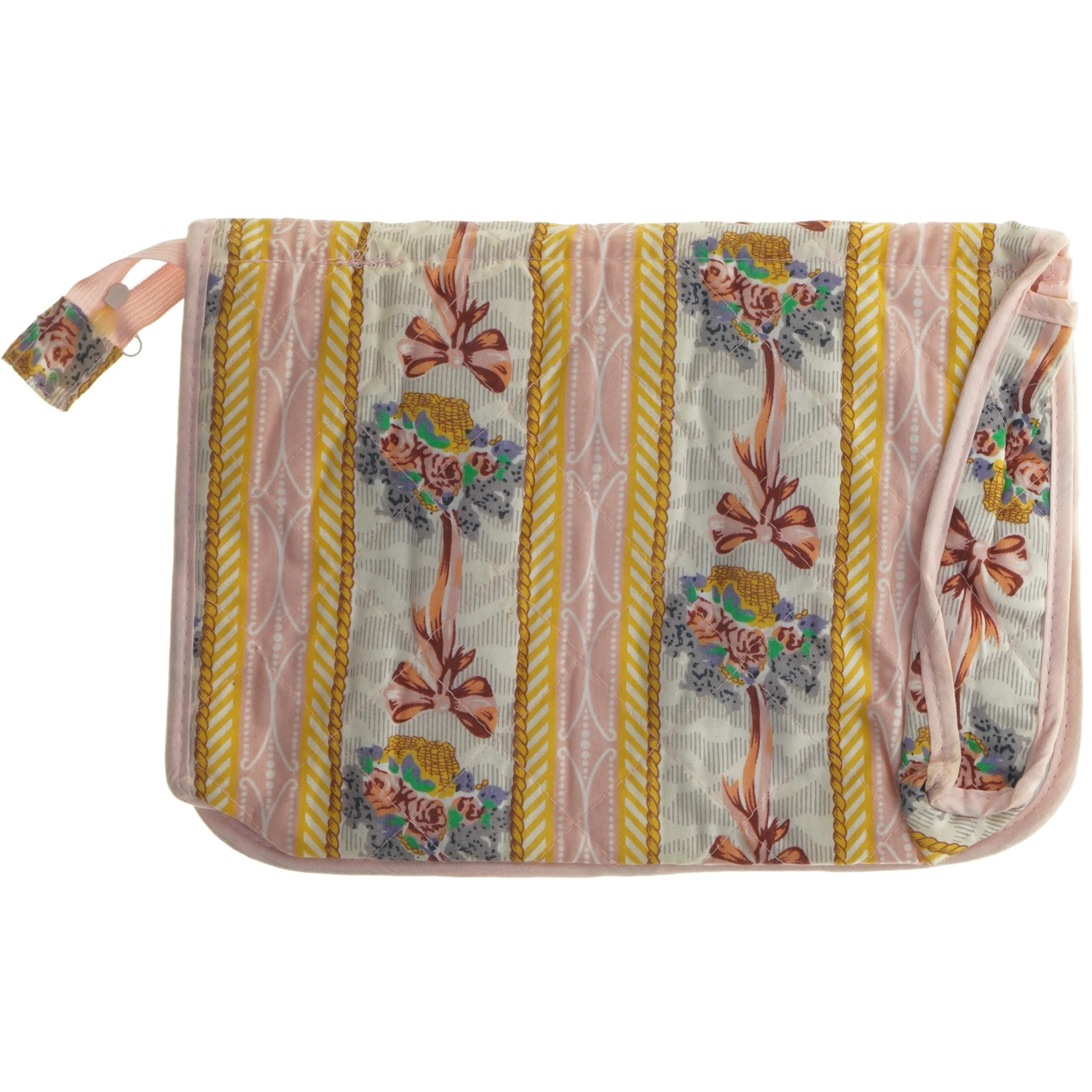 Kosmetik pung med spejl og lommer (str. 28x20 cm)