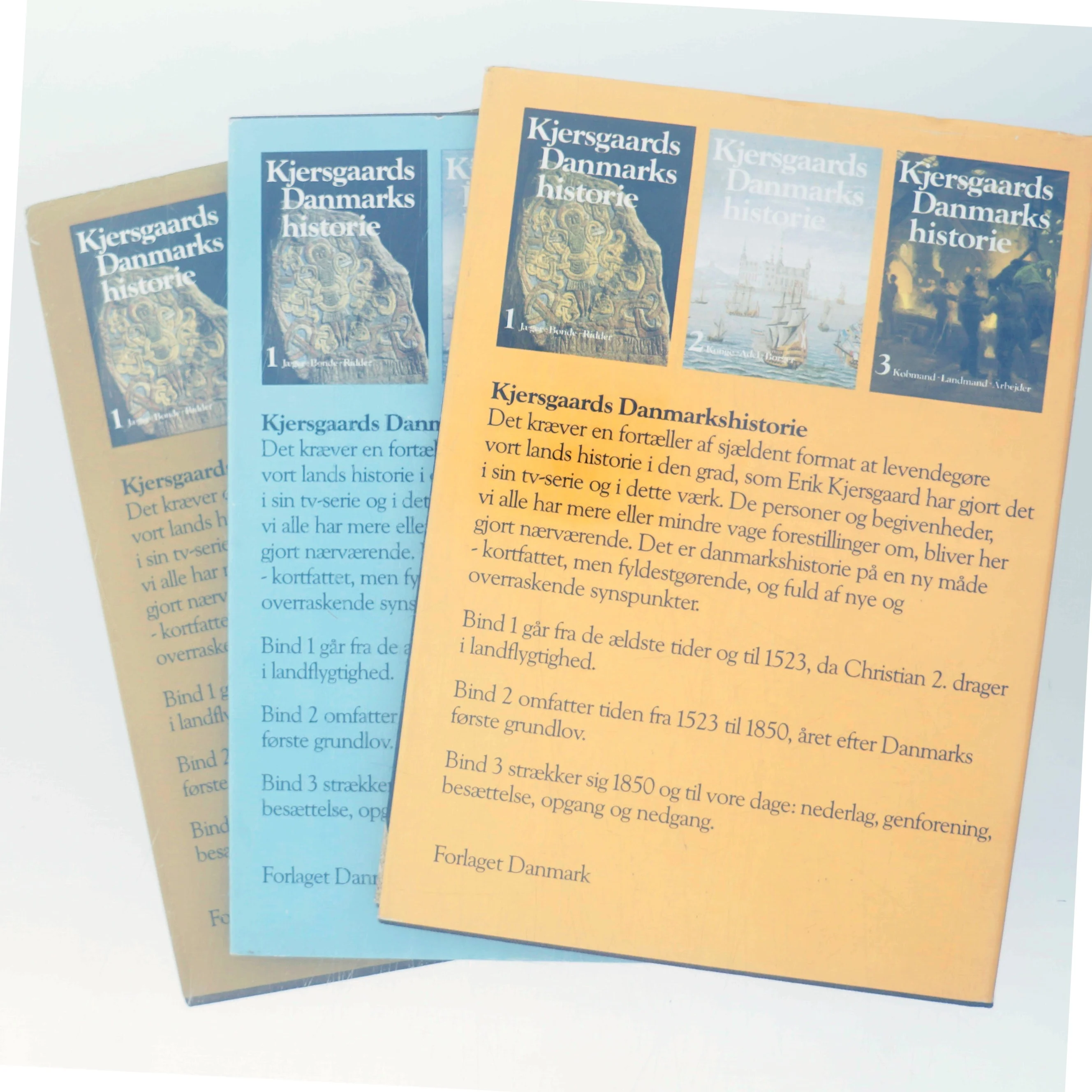 Kjersgaards Danmarks historie af Erik Kjersgaard (Bog)