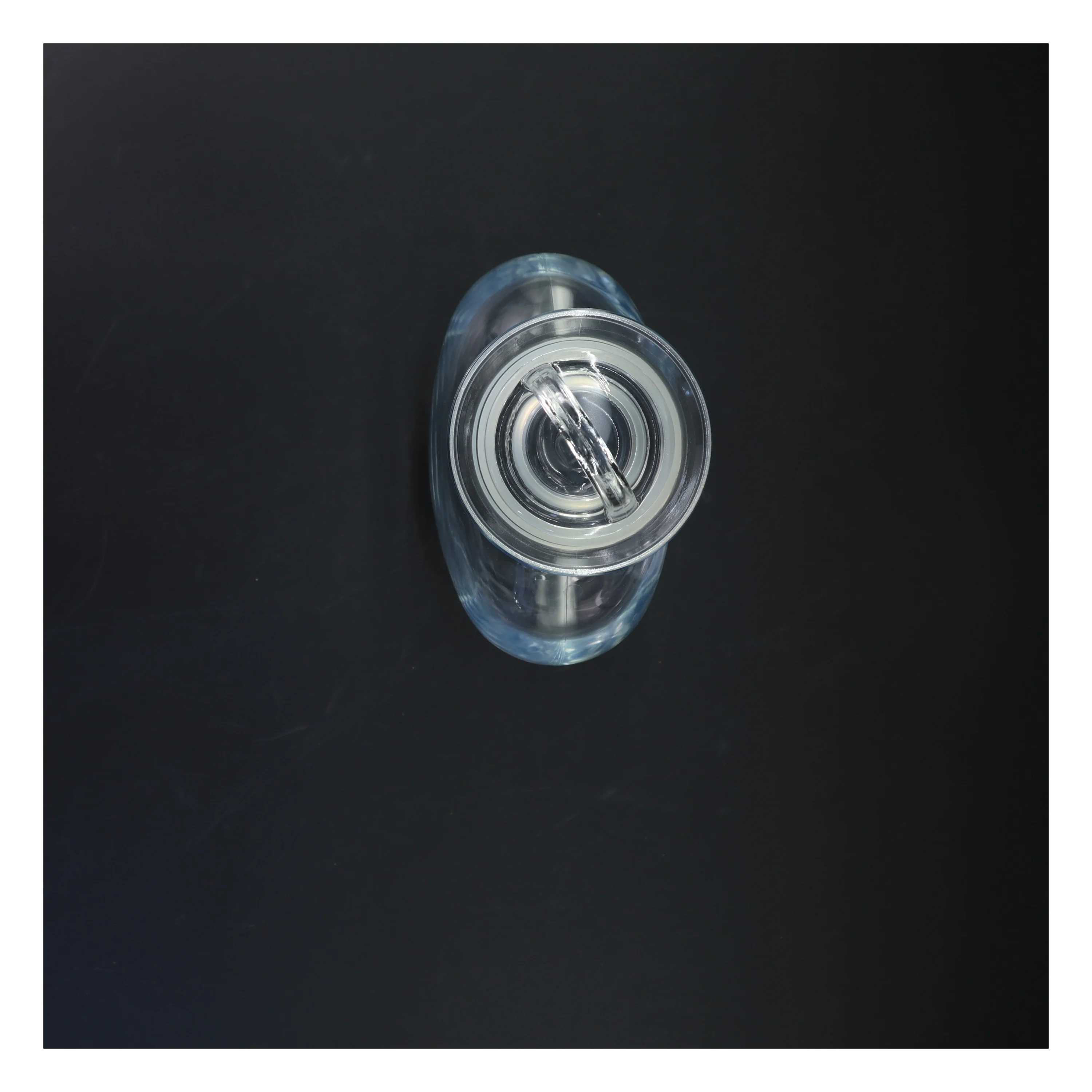 Glaskaraffel med låg (str. 23 cm)