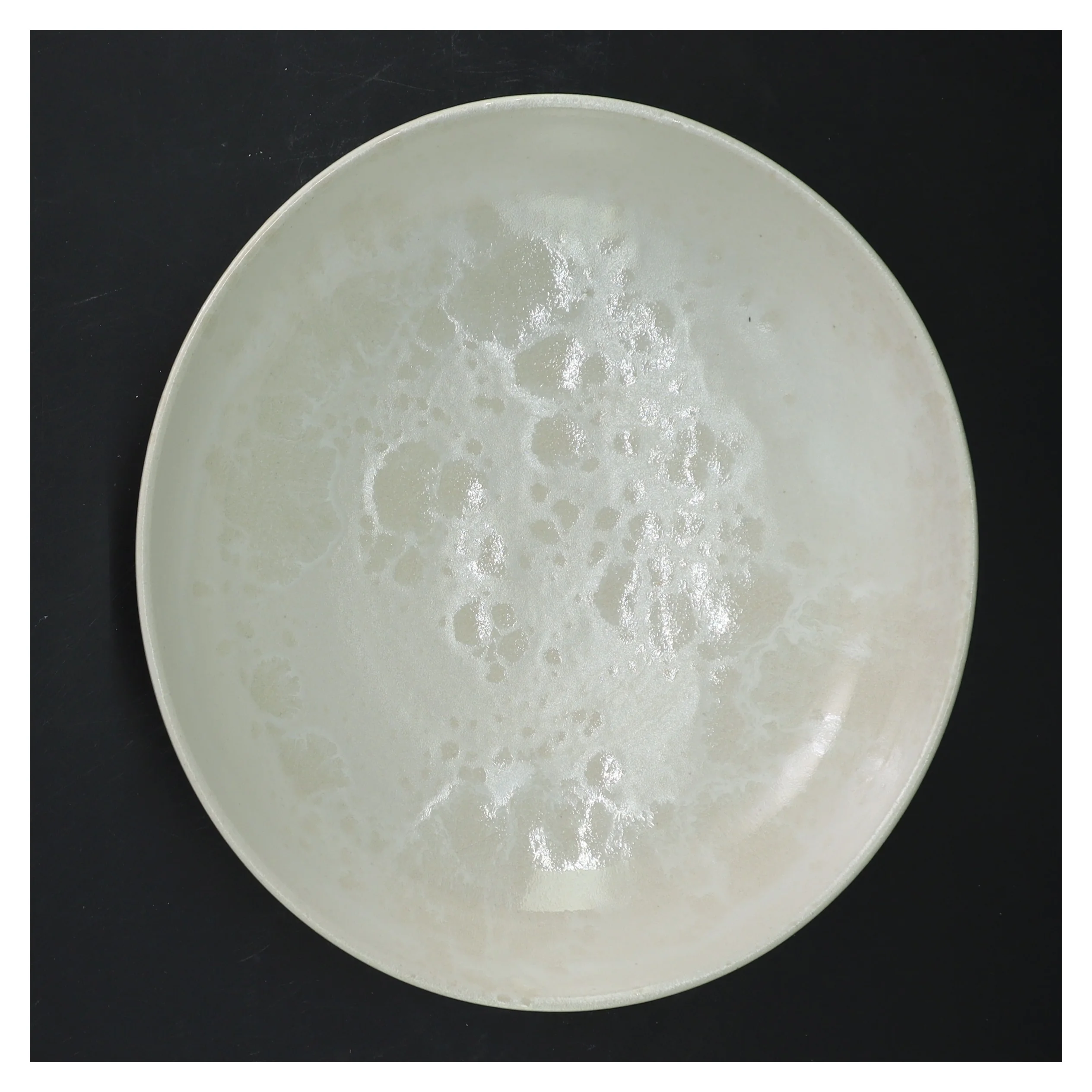 Hvid keramikskål (str. Ø 20,5 cm)