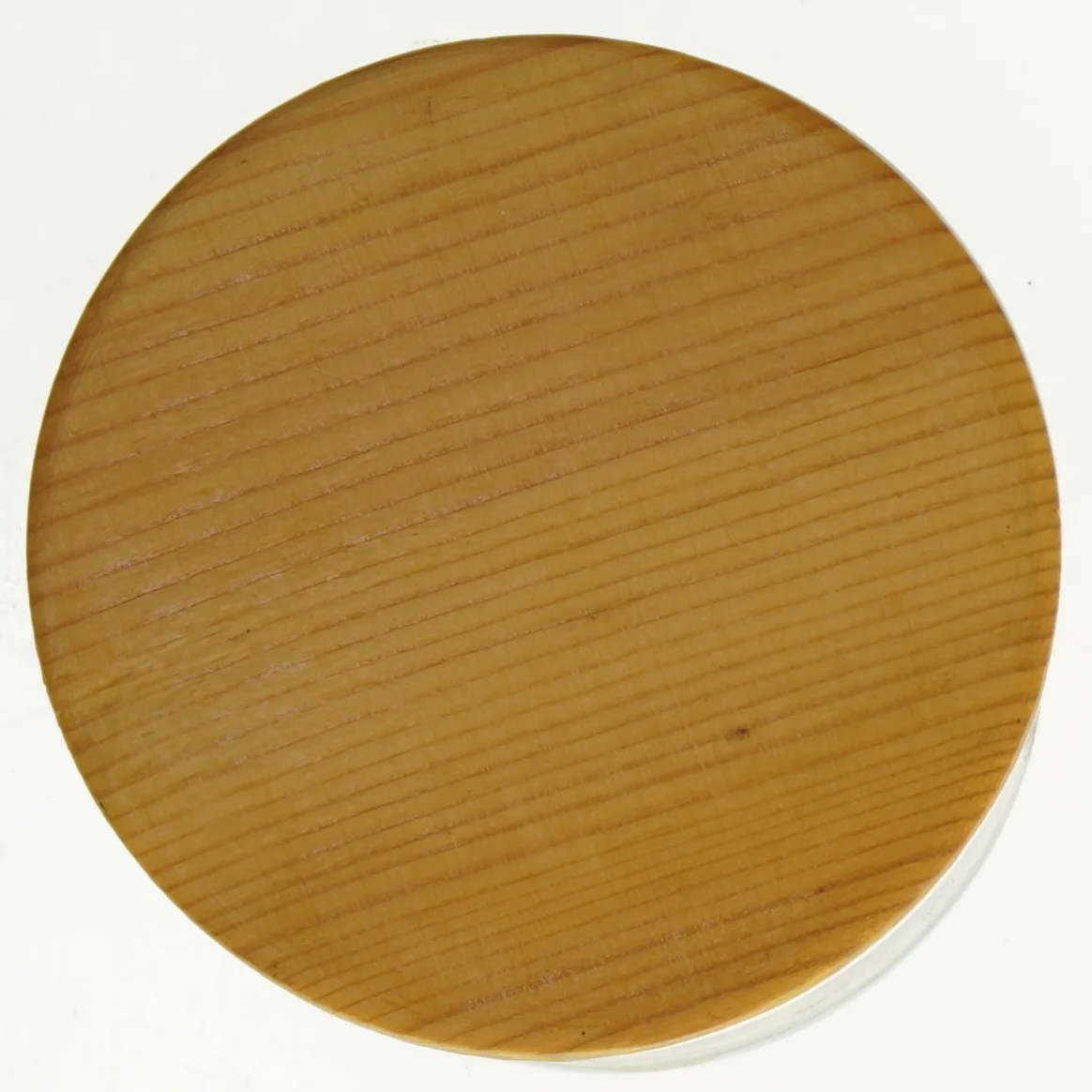 Krukke med julemotiv og låg (str. 12 x 9 cm)