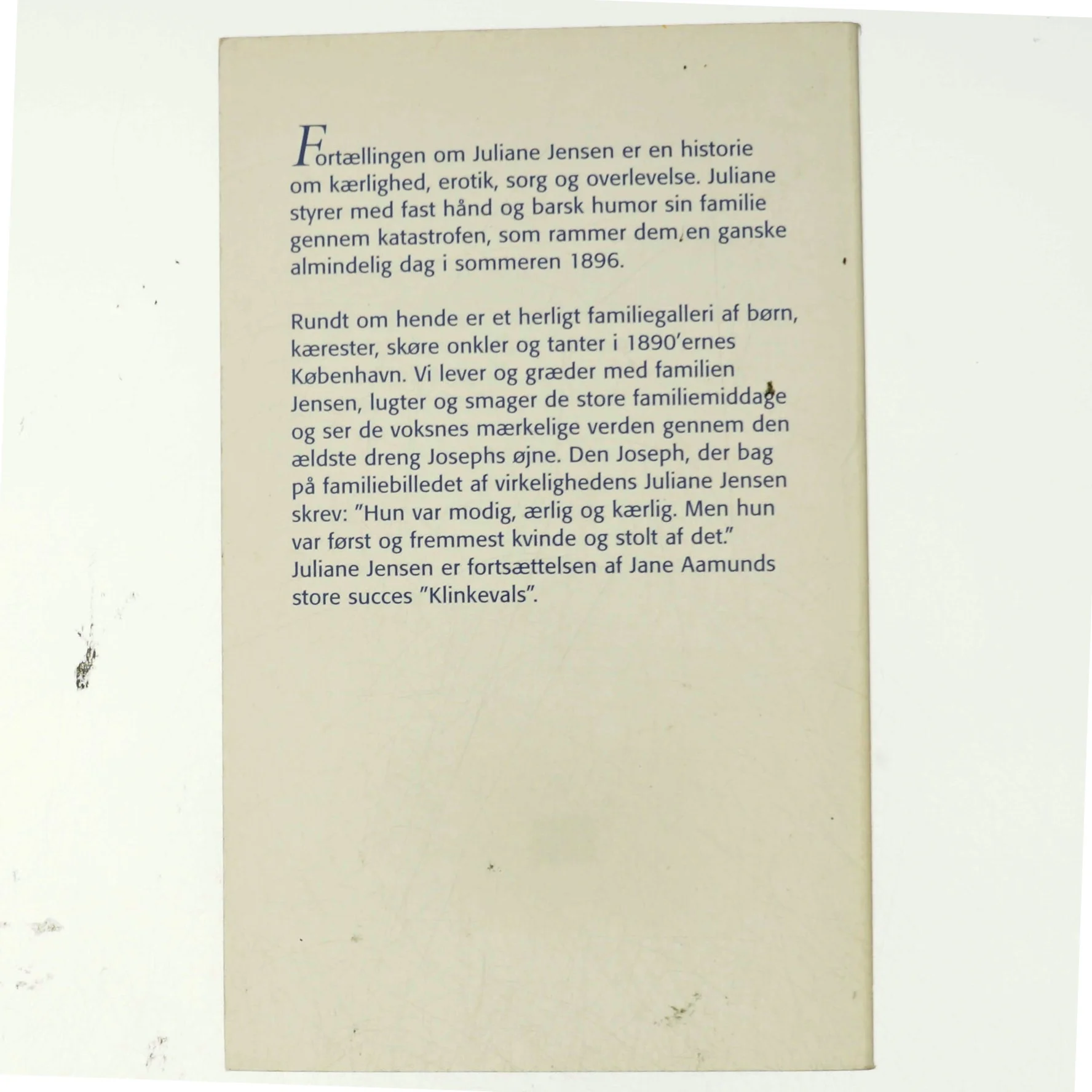 Juliane Jensen, Jane Aamund