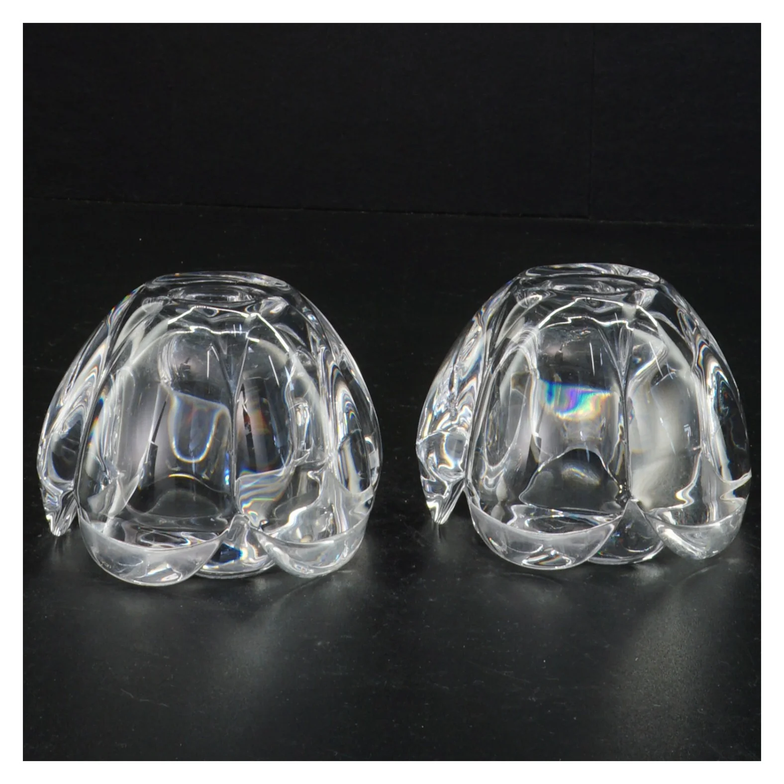 Holmegaard fyrfadsstager (str. 6 x 8 cm)