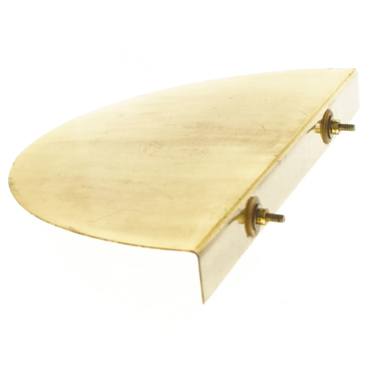 Messing hylde (str. 30x15,5 cm)