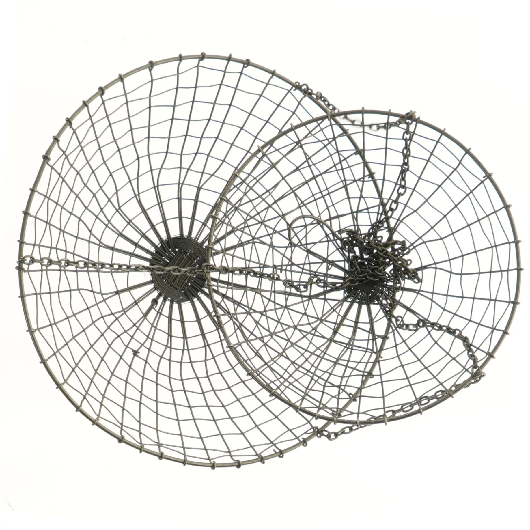 Metal trådkurve sæt (str. Ø 23 og 28 cm)