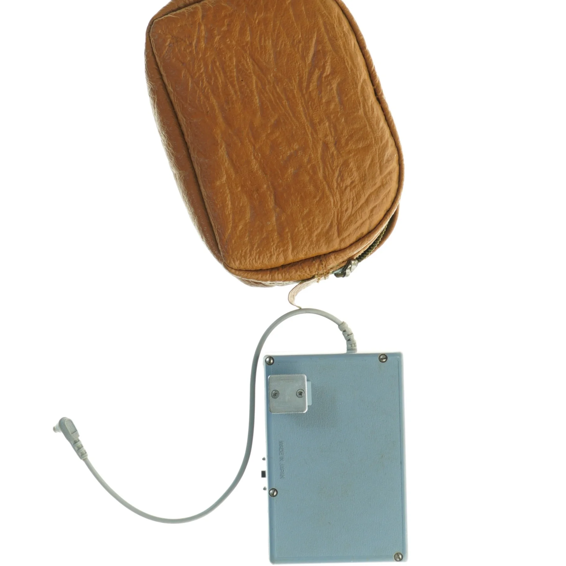 Agfa Synchro Box kamera med læderetui fra Agfa (str. 15 x 11 cm)