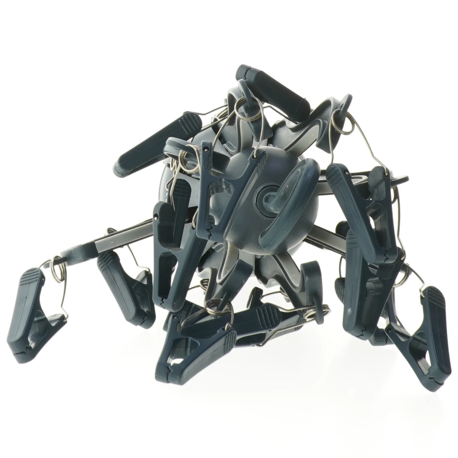 Blå multifunktionel klemmeholder (str. 26 cm)