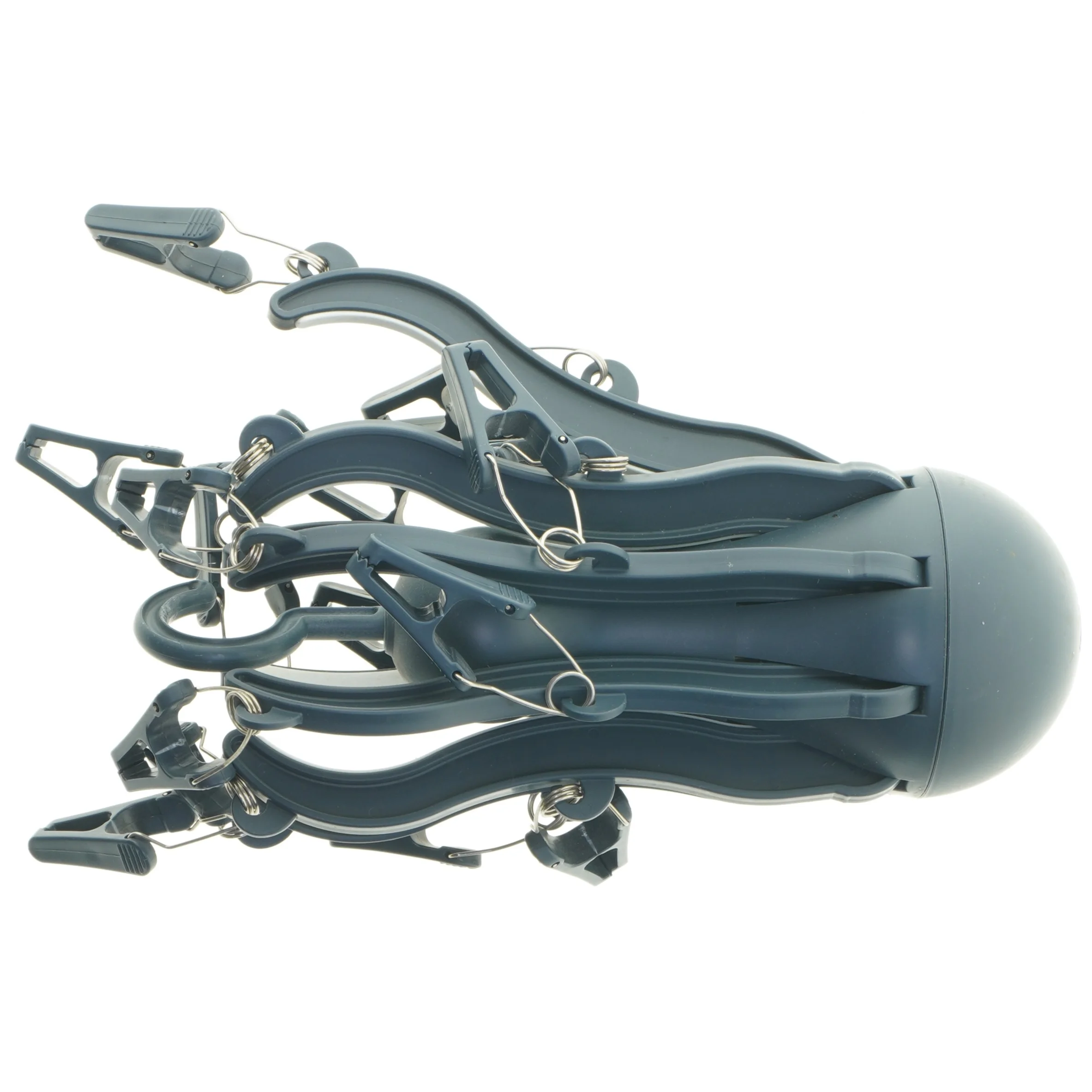 Blå multifunktionel klemmeholder (str. 26 cm)