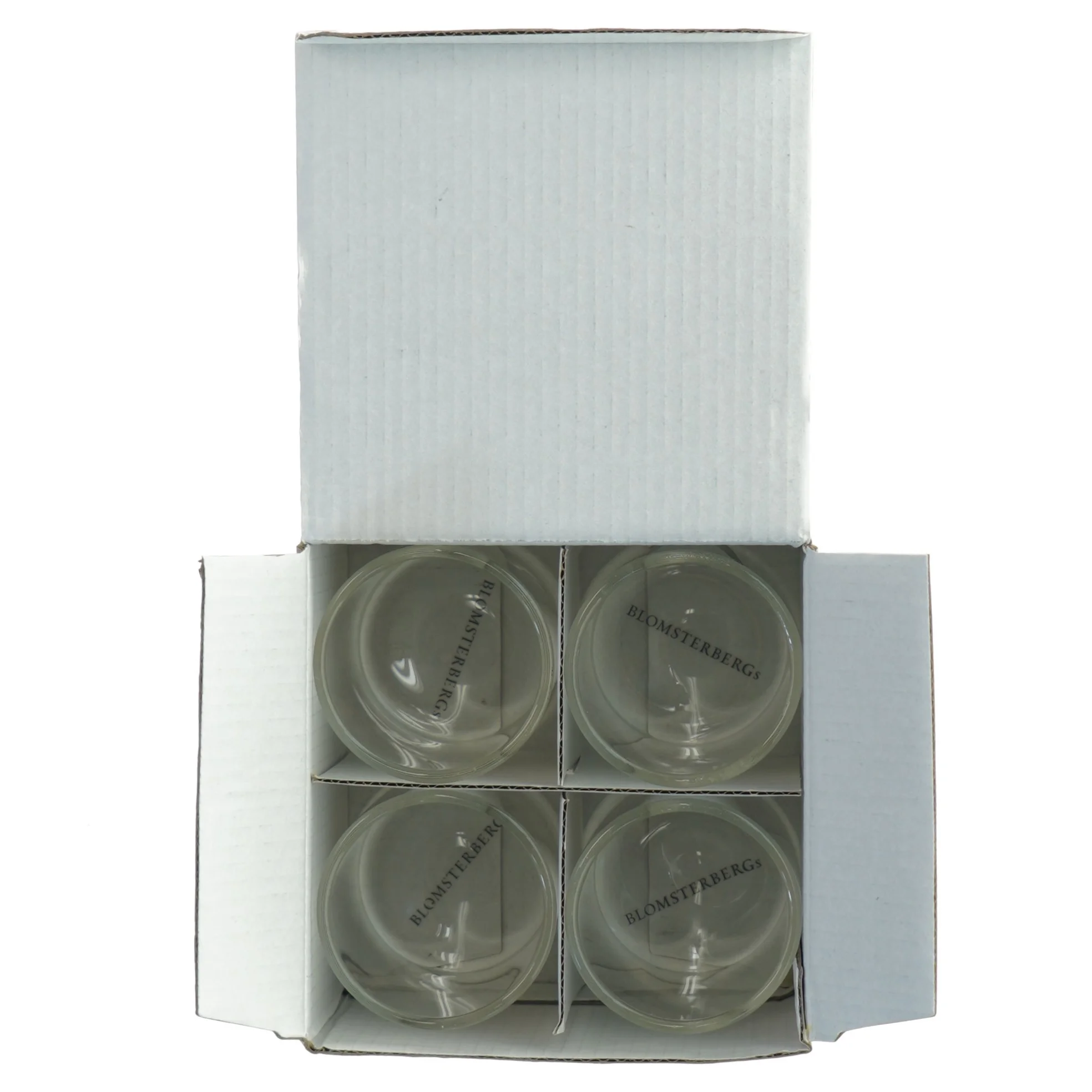 Blomsterbergs Dessertglas, 4 stk fra Blomsterbergs (str. 5,5x10 cm)