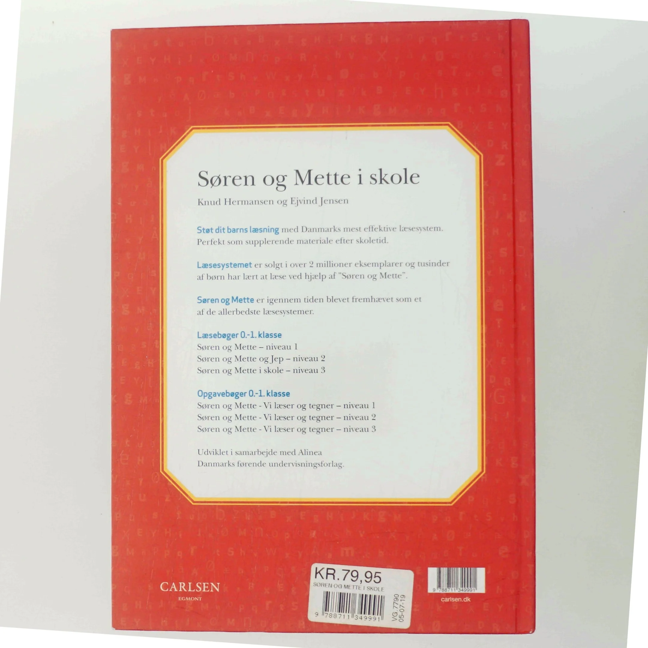 Søren og Mette i skole : læsebog, 0-1. klasse - niveau 3 (Ill. Otto S., og Bregnhøi) (Bog)