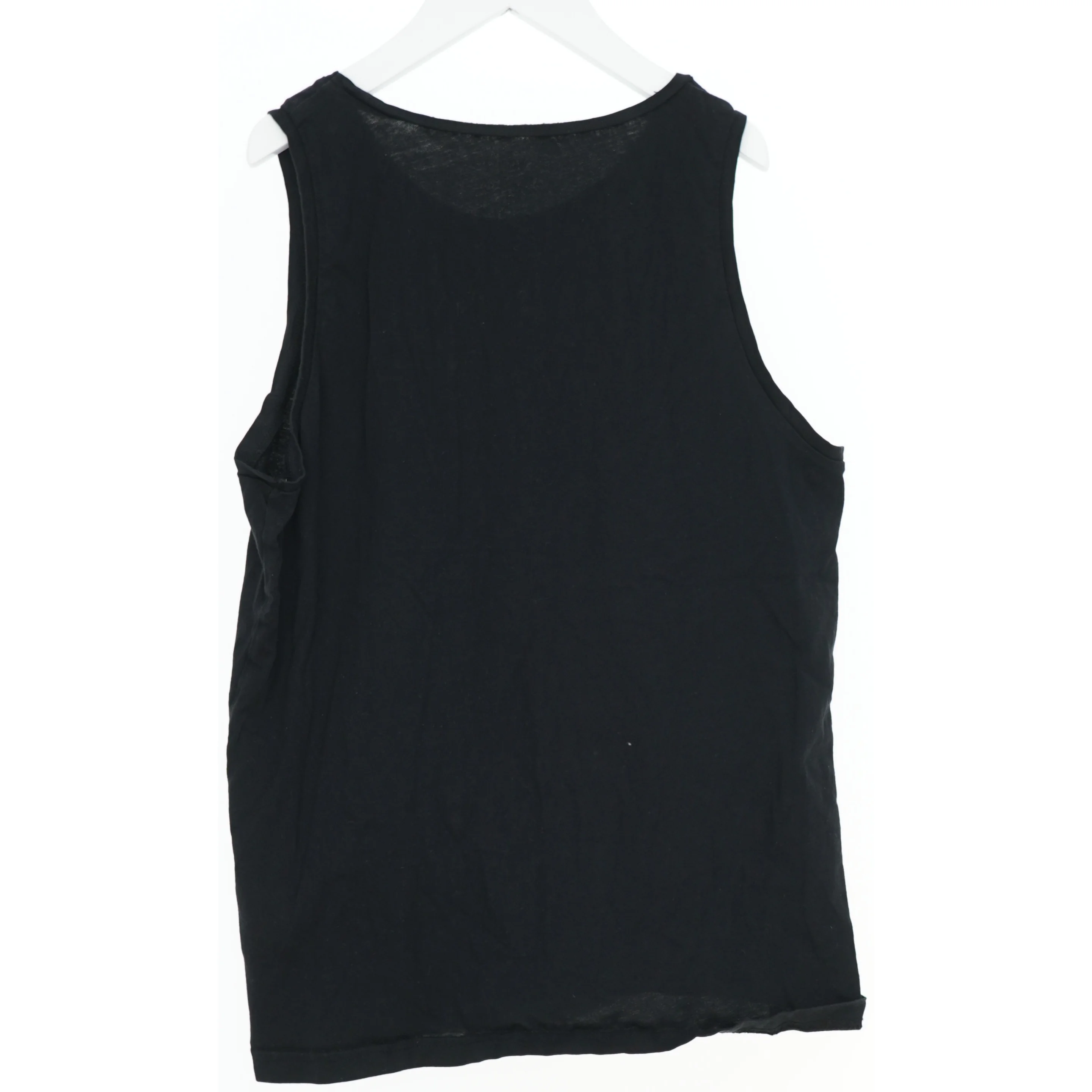 Sort tanktop med print fra H&M (str. 164)