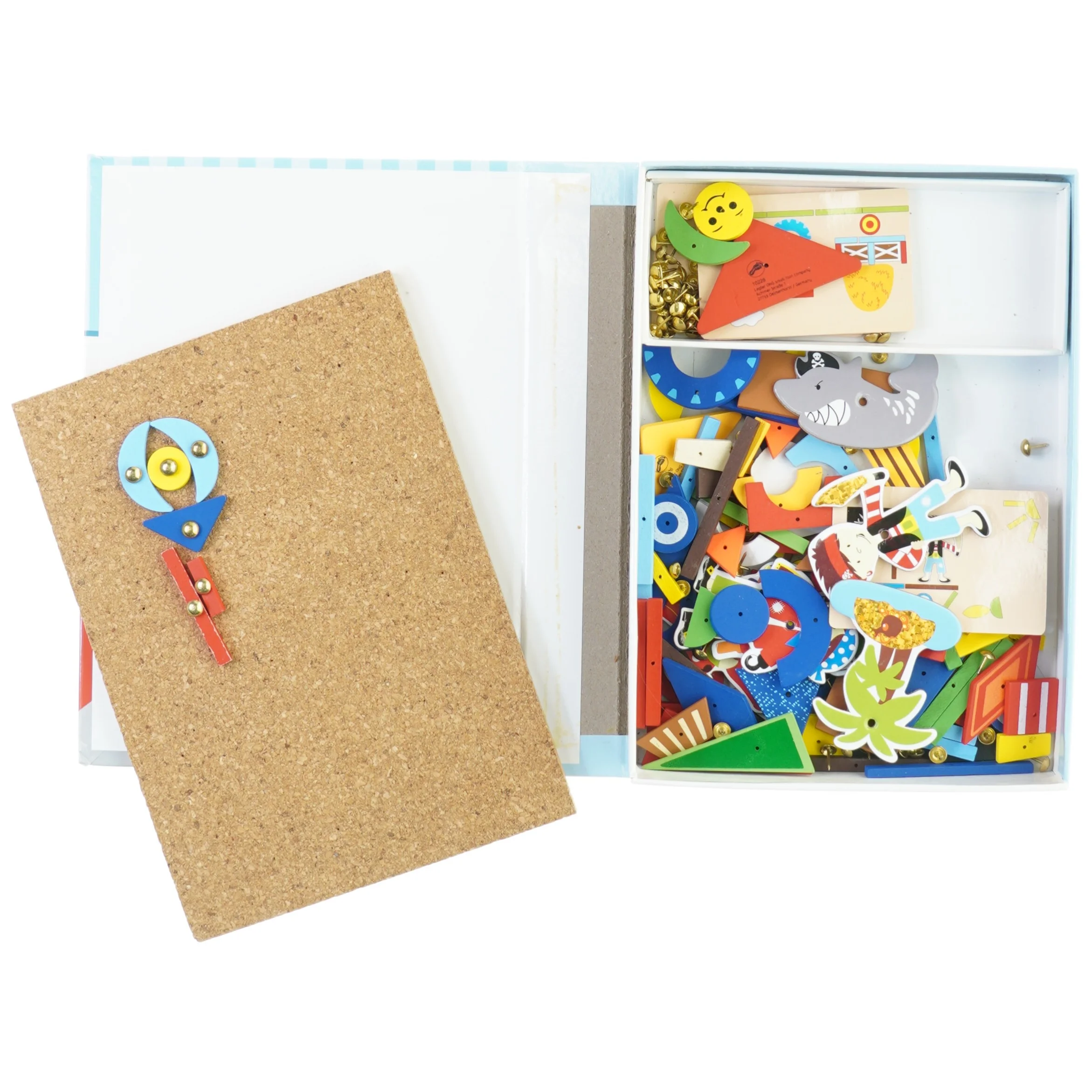 Kreativt byggesæt (str. 26 x 19 x 5 cm)