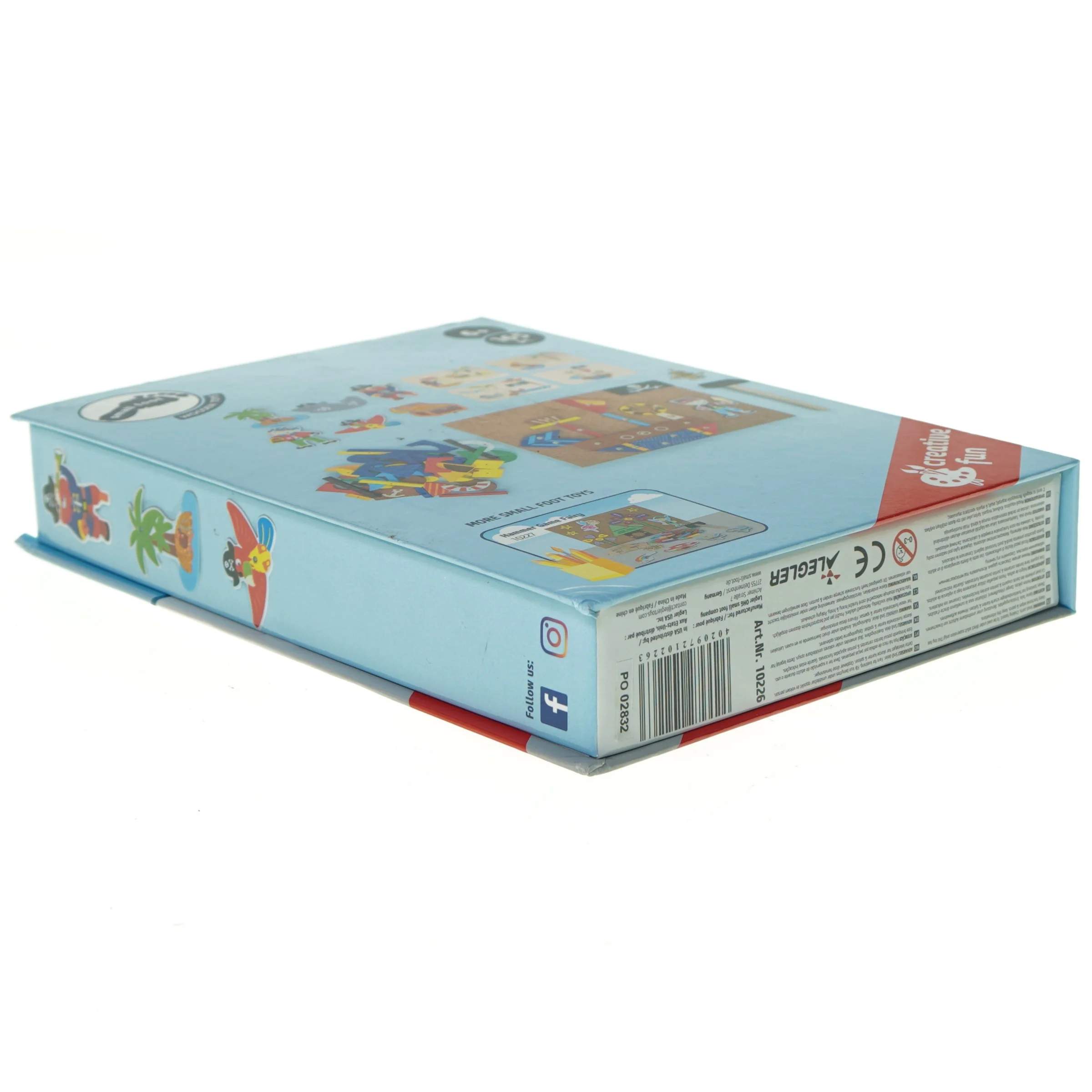 Kreativt byggesæt (str. 26 x 19 x 5 cm)