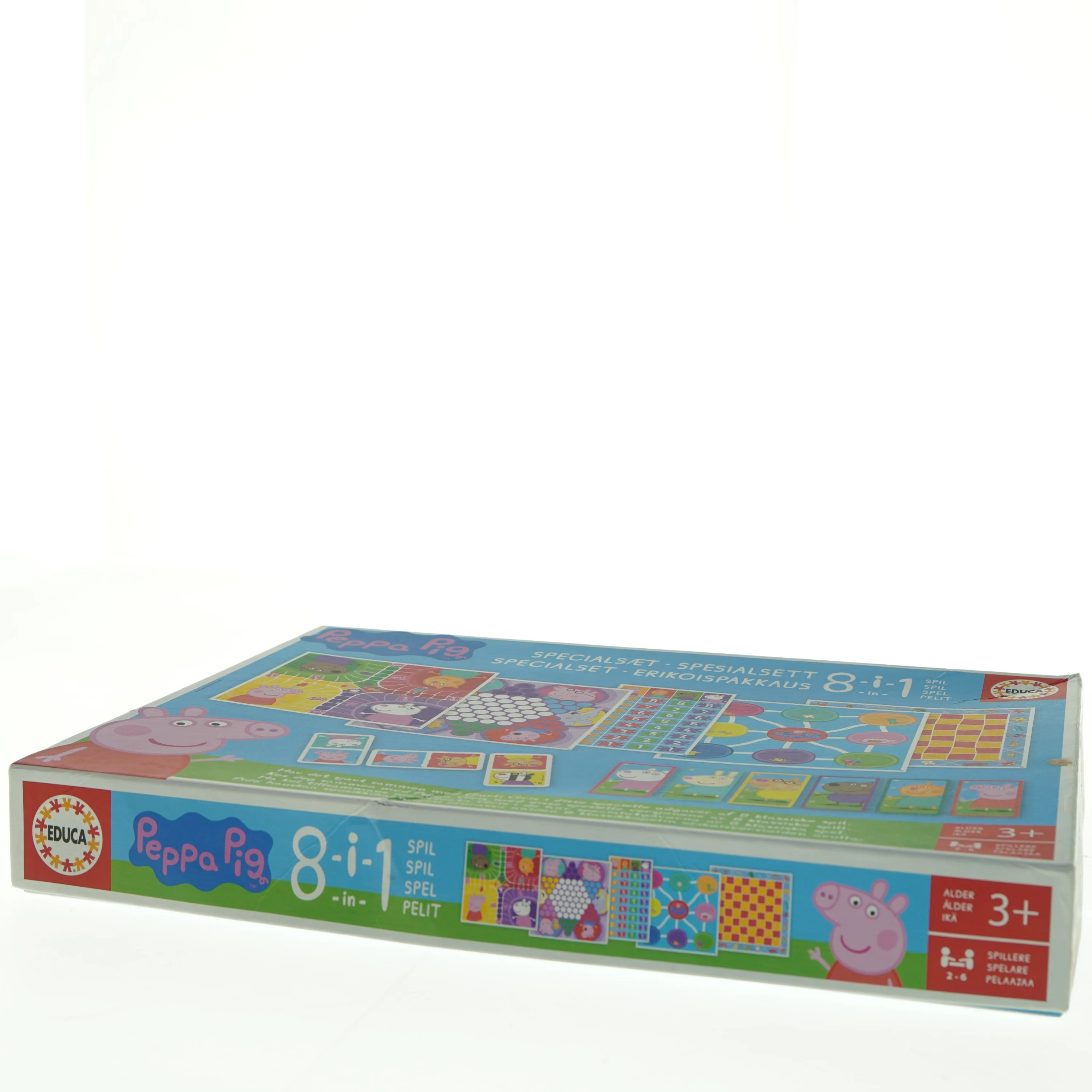 Gurli Gris 8-i-1 brætspilssæt