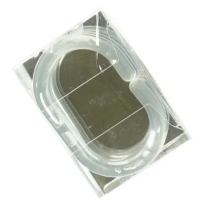 DEBEL Transparent badeforhængsringe fra DEBEL (str. 6 x 4 cm)