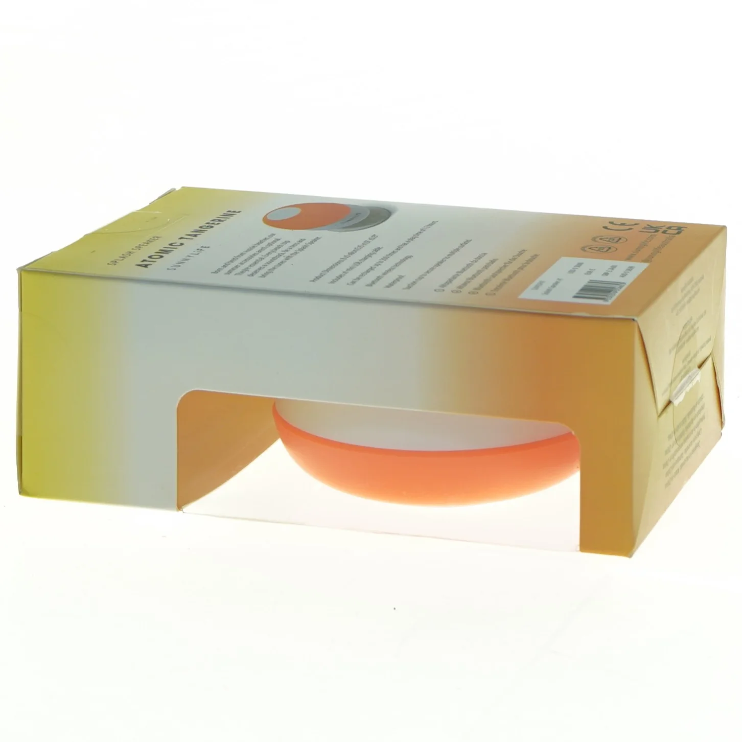 Sunnylife Splash Speaker - Atomic Tangerine fra Sunnylife (str. Kasse 15 x 10 5,5 cm)