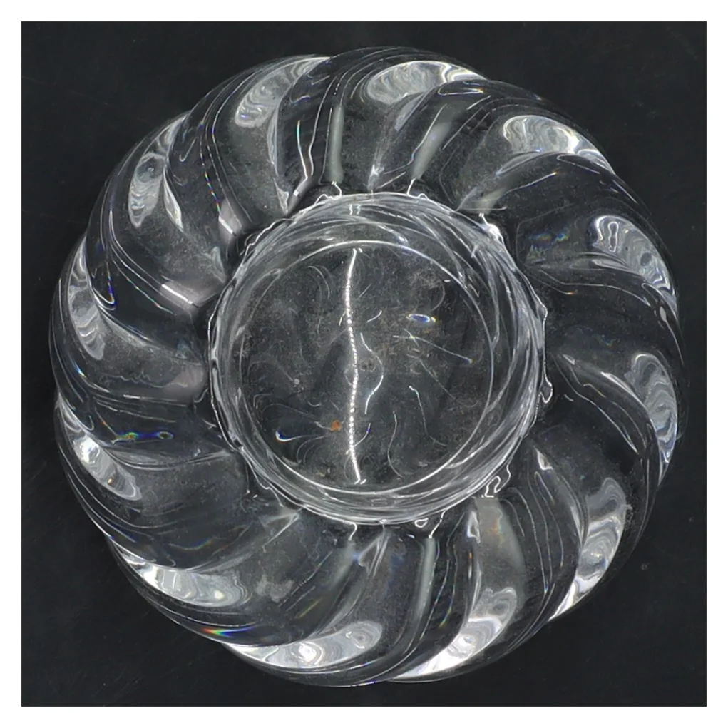 Rund glaslysestage (str. 8x9 cm)