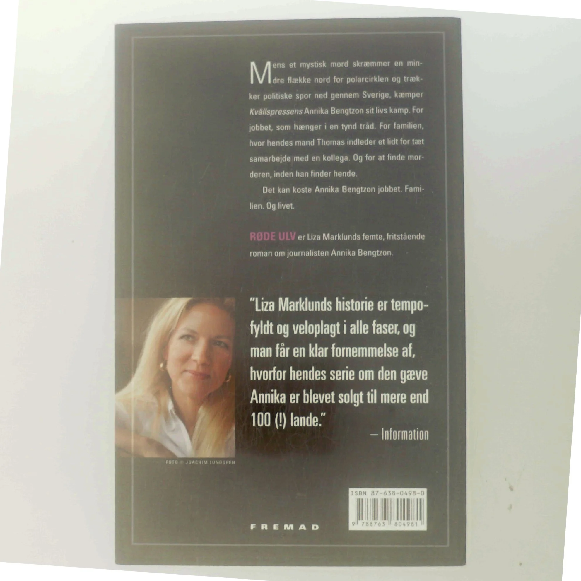 Røde Ulv af Liza Marklund (Bog)