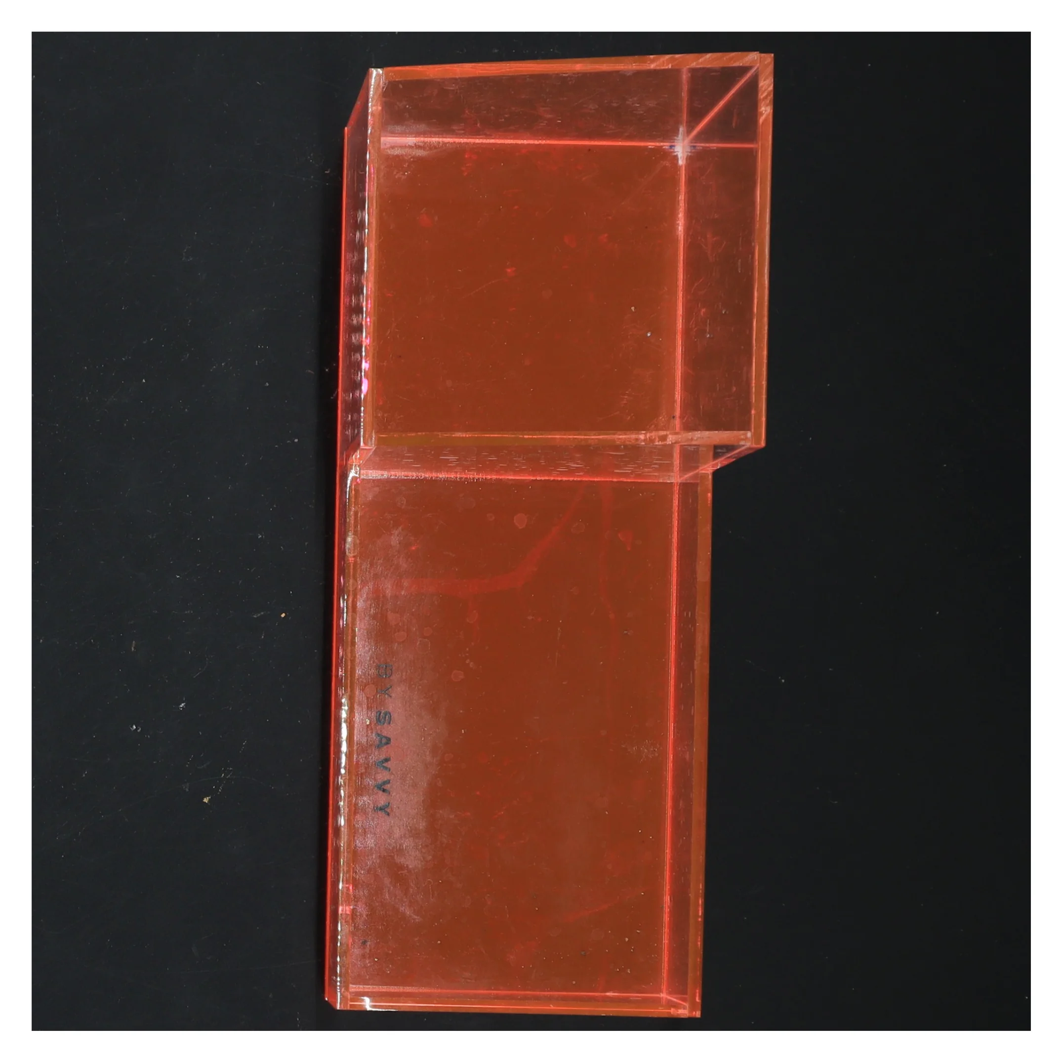 Opbevaringskasse i akryl fra Bysavvy (str. 11x20x8 cm)