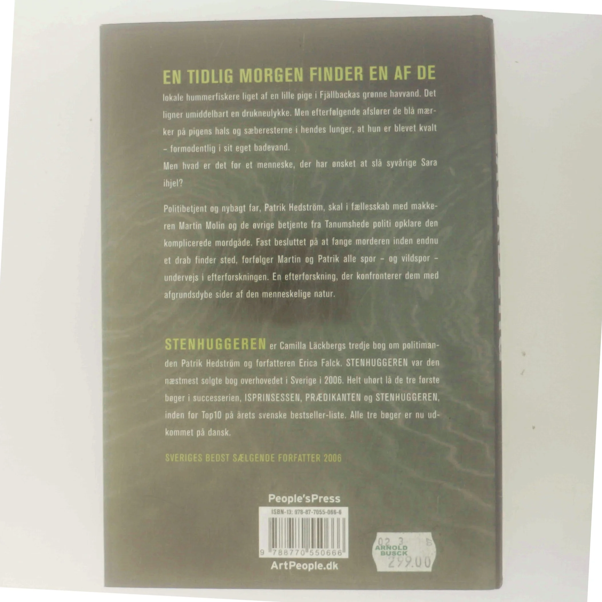 Stenhuggeren af Camilla Läckberg (Bog)