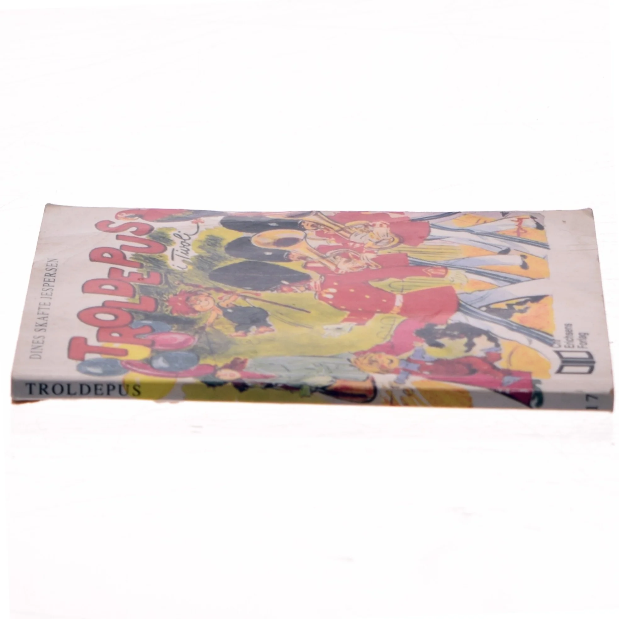 Toldepus i tivoli af Dines Jespersen (Bog)