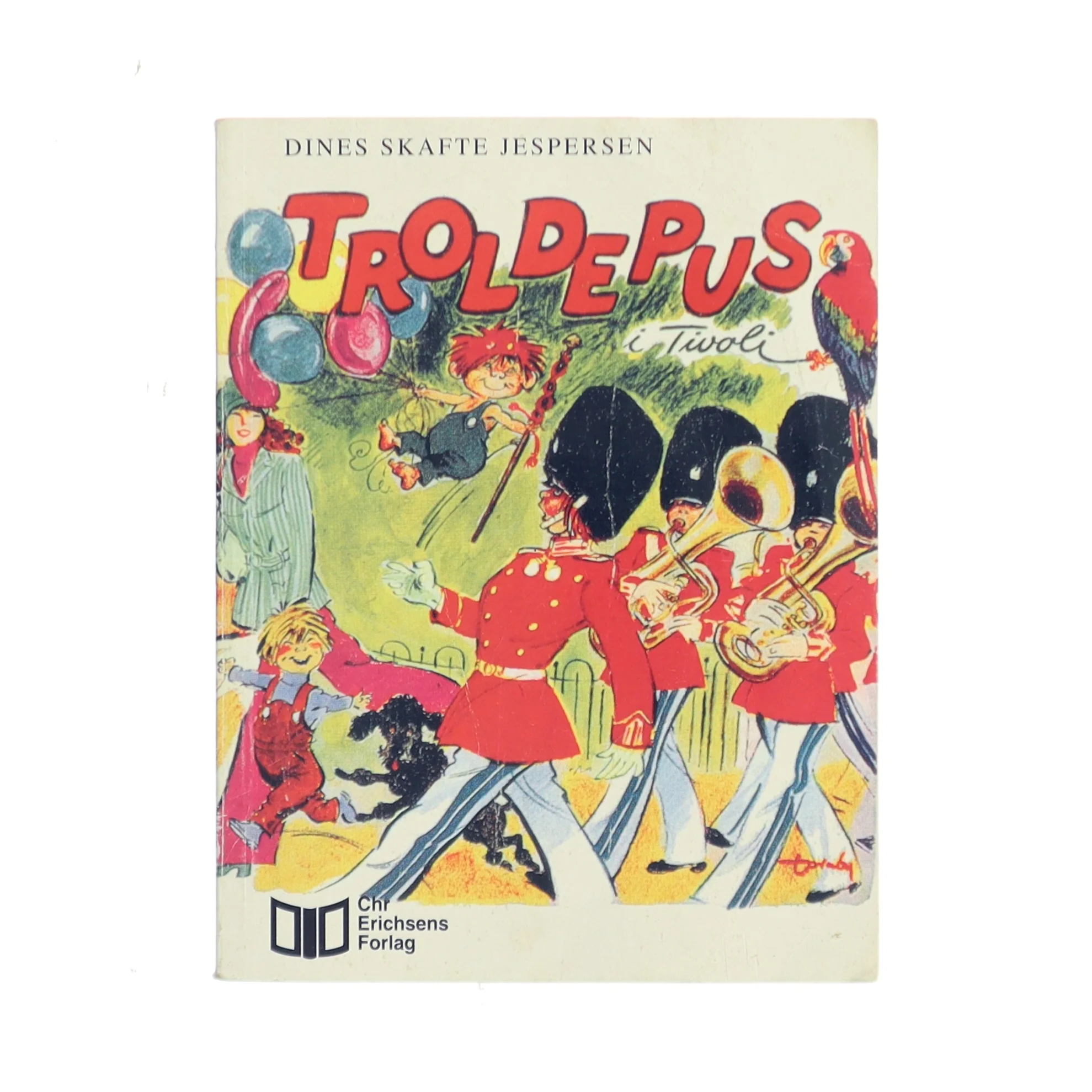 Toldepus i tivoli af Dines Jespersen (Bog)