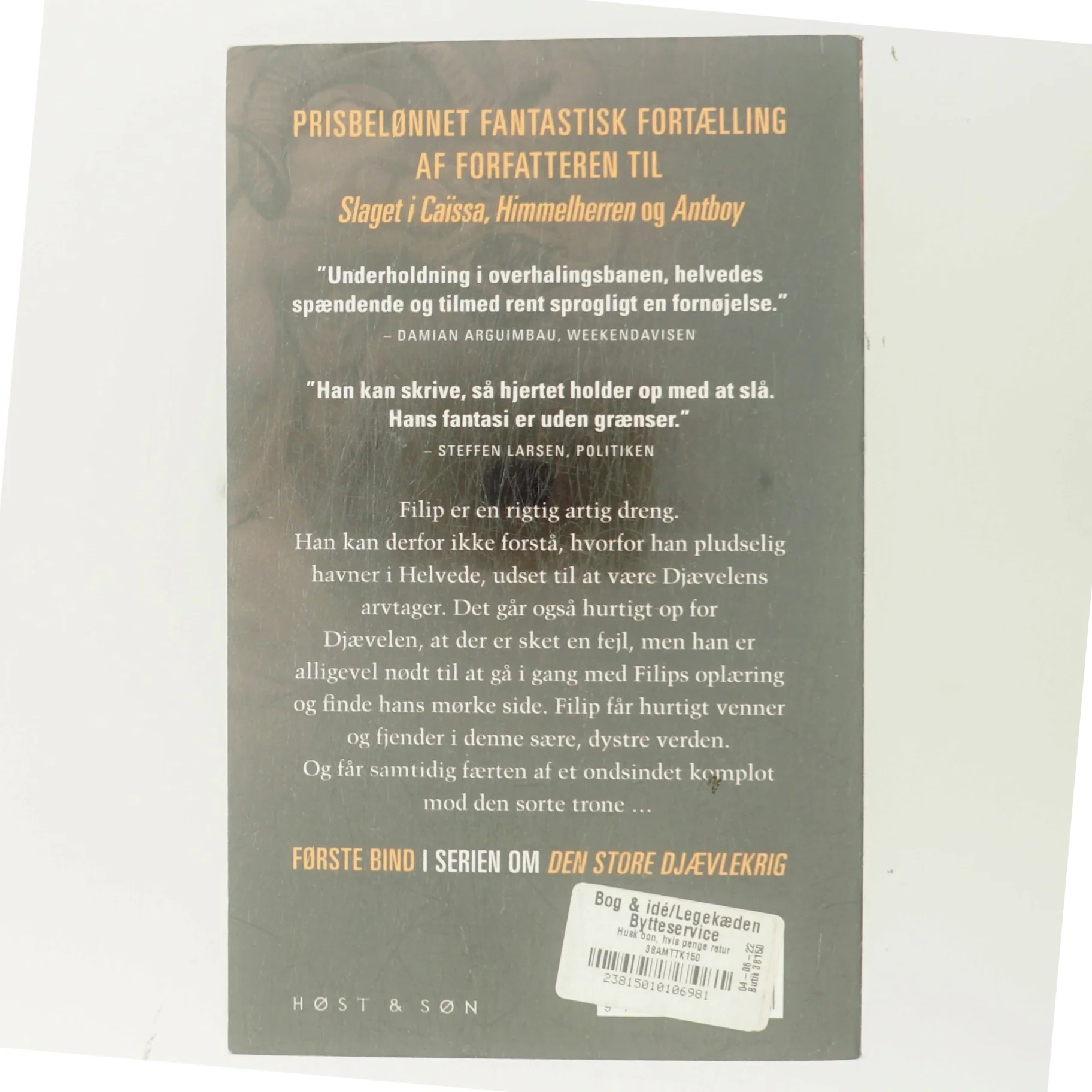 Djævelens lærling af Kenneth Bøgh Andersen (Bog)