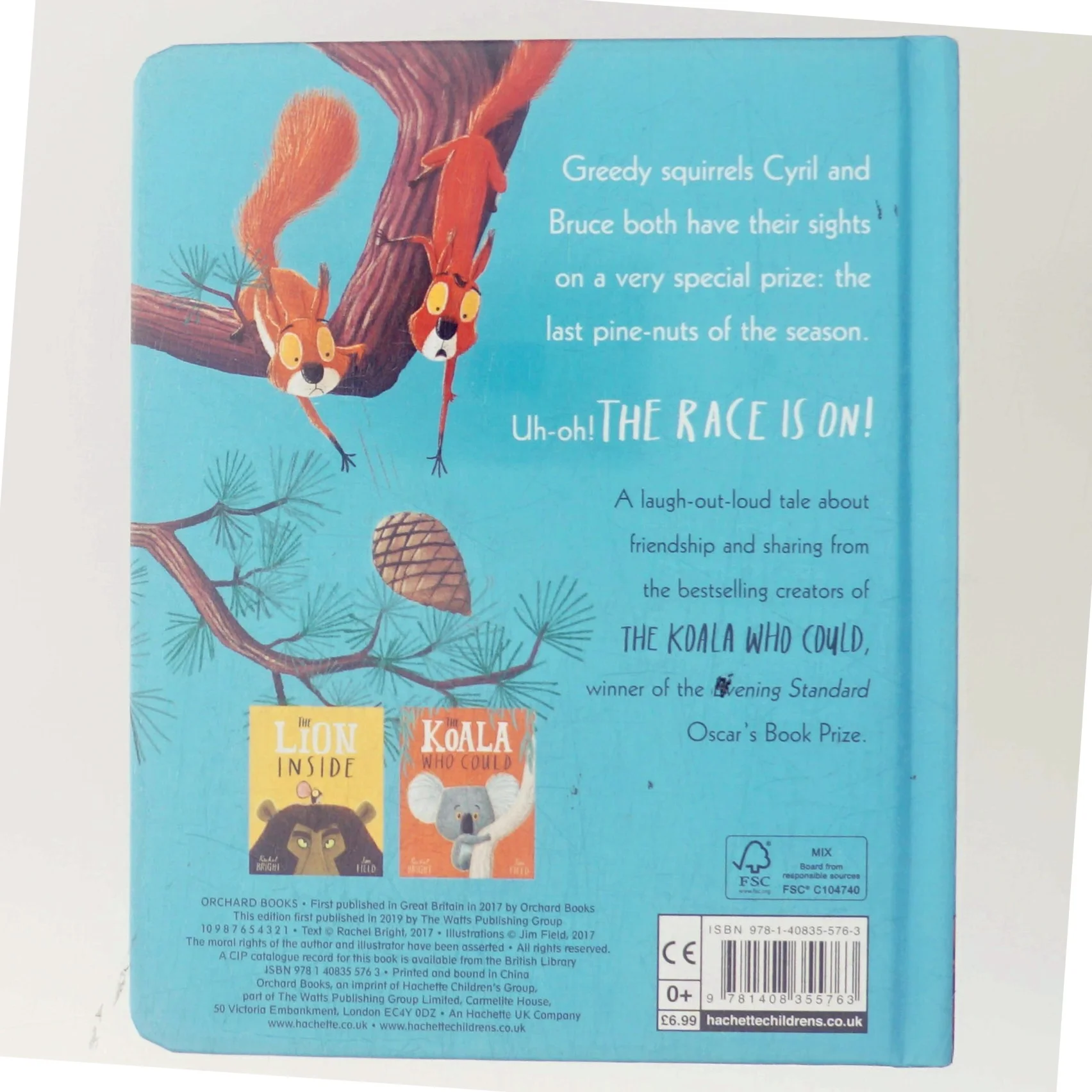 The Squirrels Who Squabbled af Rachel Bright (Bog)