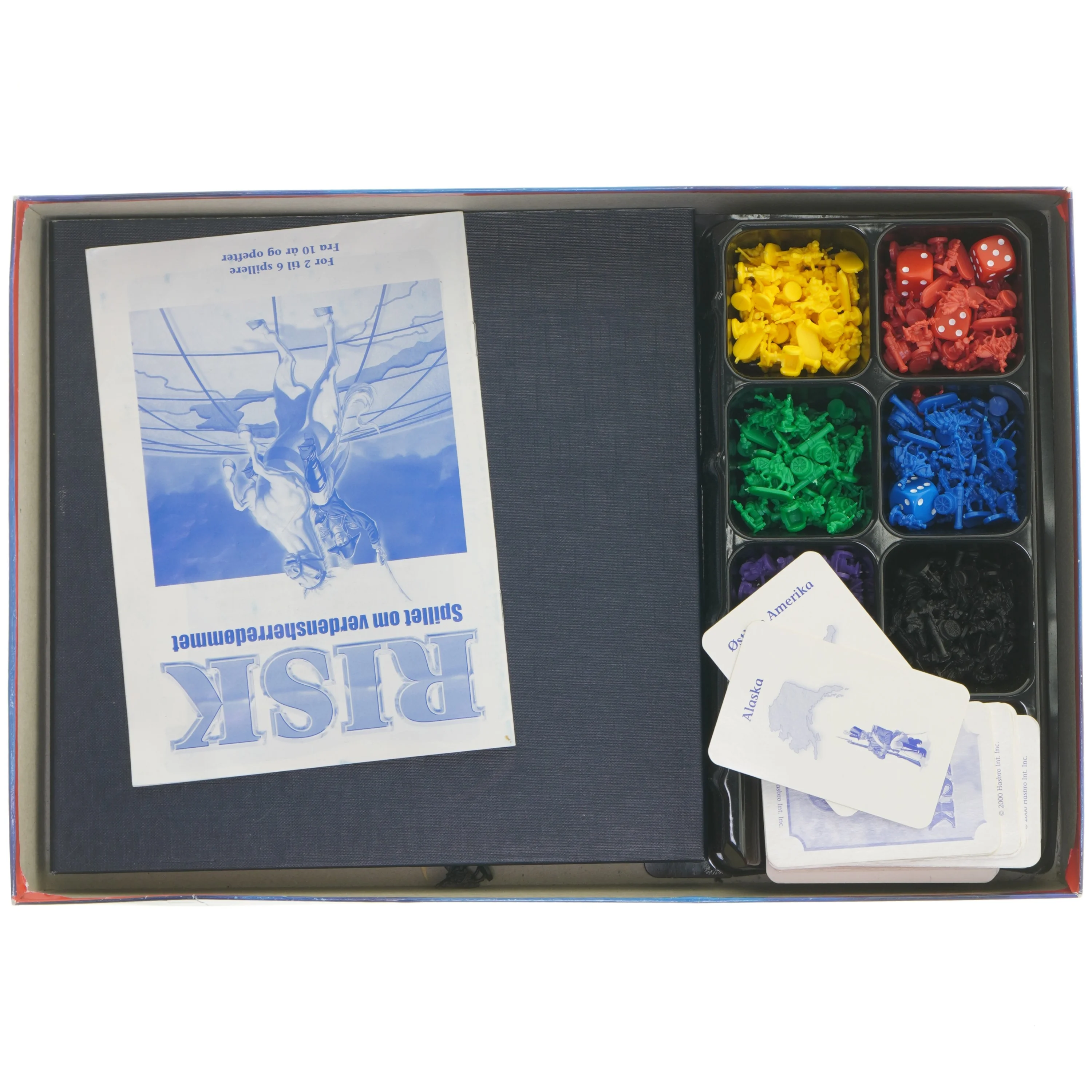 Risk brætspil fra Hasbro (str. 40,5x27 cm)