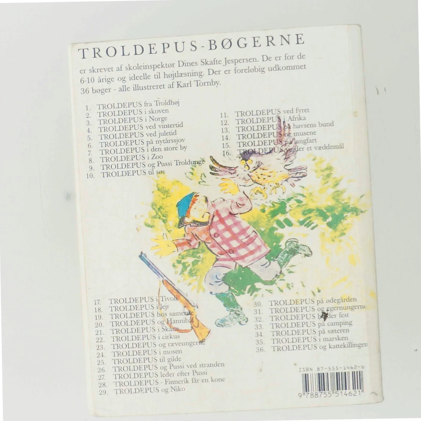 Troldepus og Pussi Troldunge af Dines Skafte Jespersen (Bog)