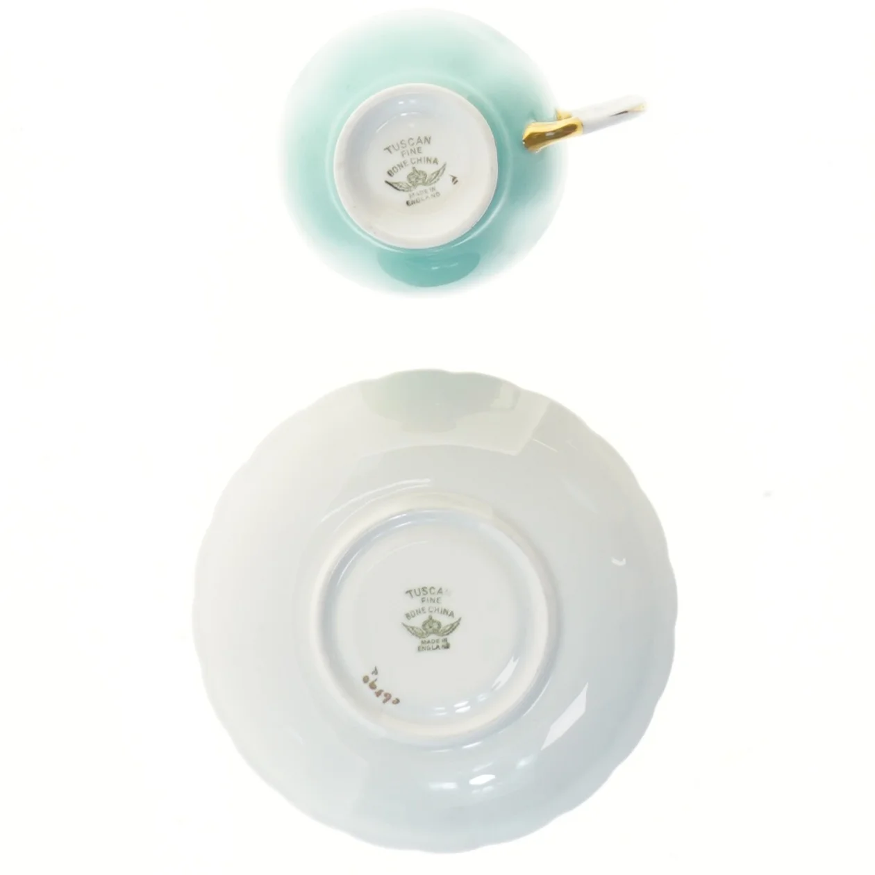 Te kop med underkop fra Tuscan (str. Ø 14 cm)