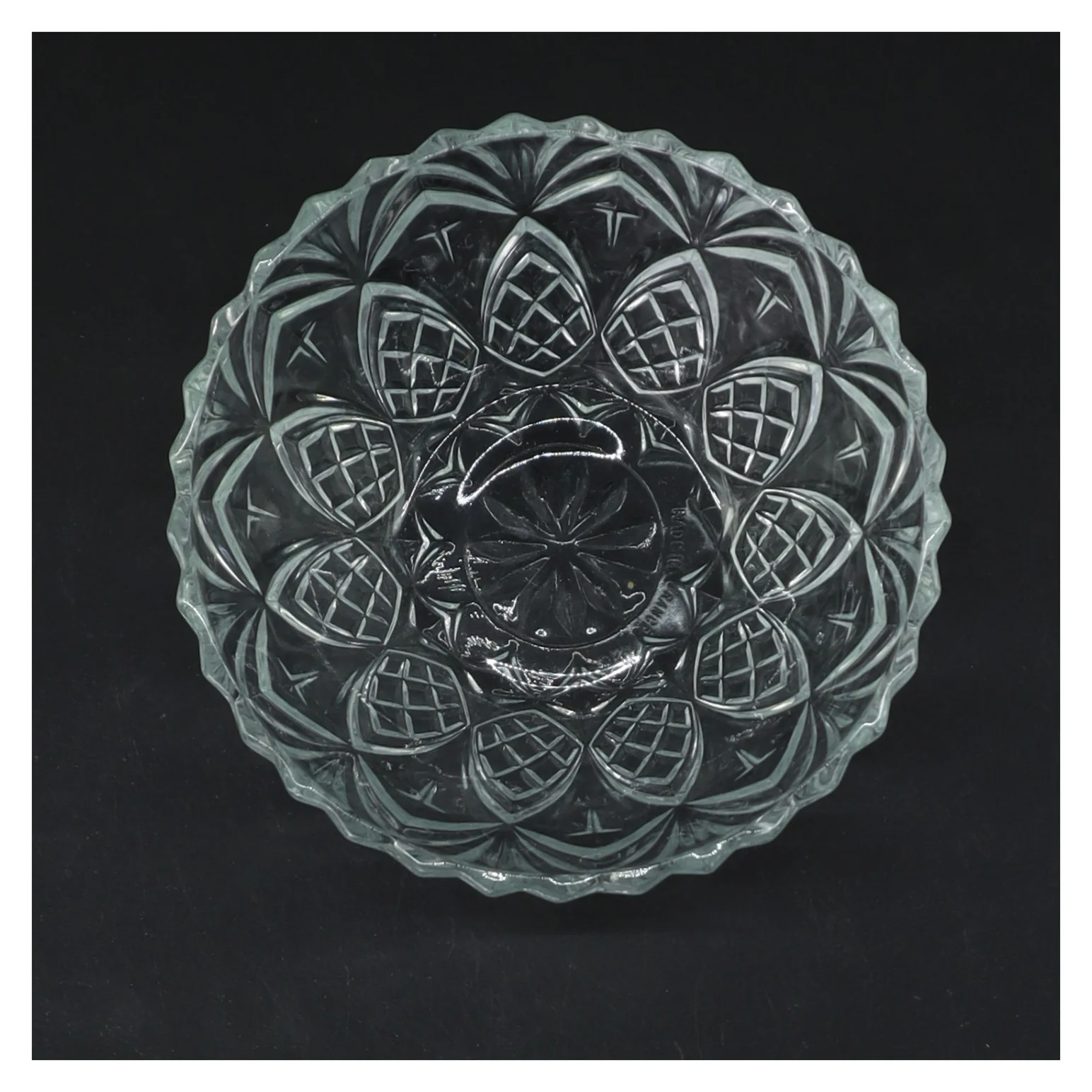 Glas skål (str. Ø 12 cm)