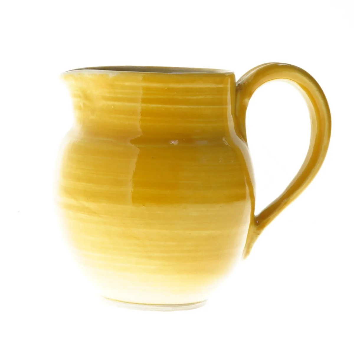 Lille gul kande fra Jeanette Glerup (str. 13 cm)