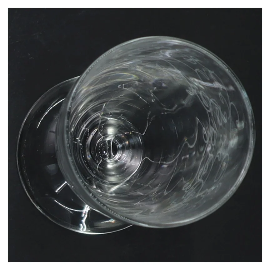 Champagneglas med gravering (str. Ø 5,5 cm længde 16 cm)