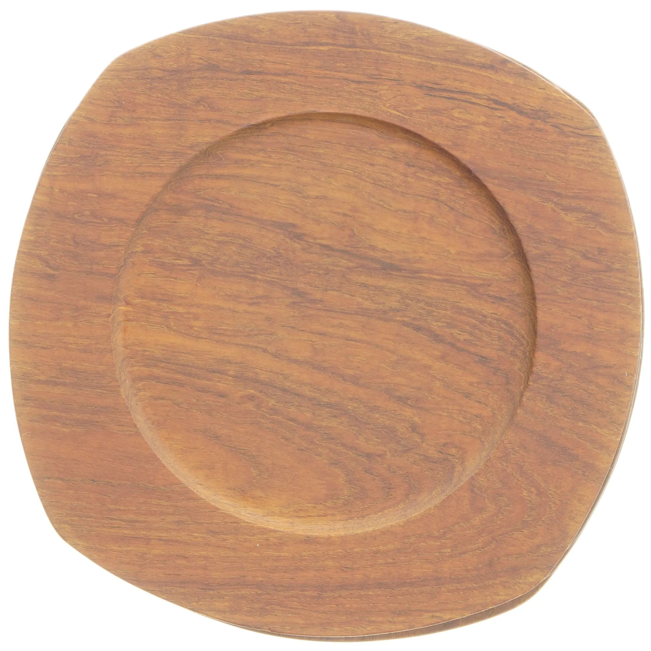 Teaktræ tallerkener fra Teak (str. Ø 27 cm)