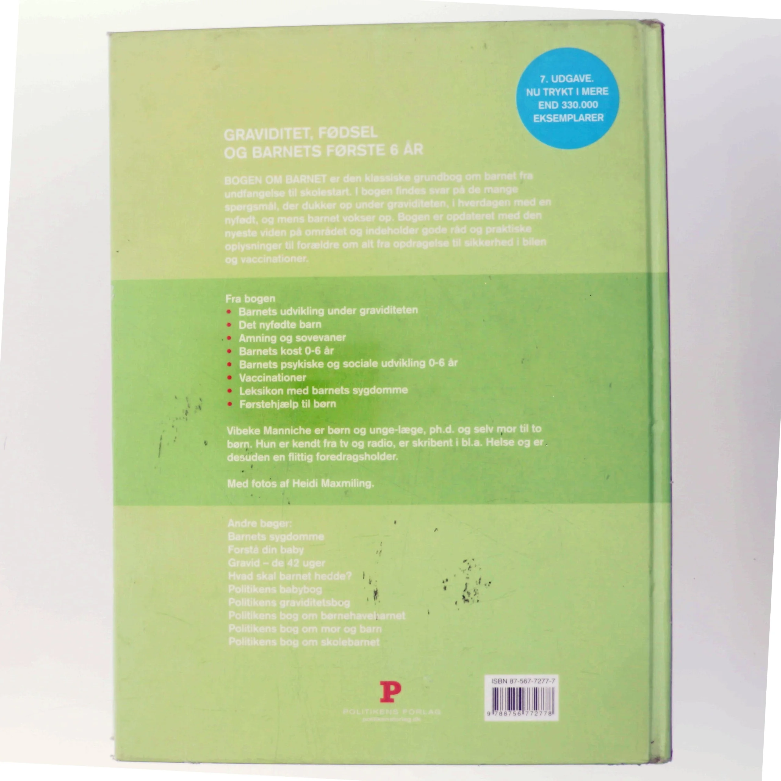 Bogen om barnet af Vibeke Manniche (Bog)