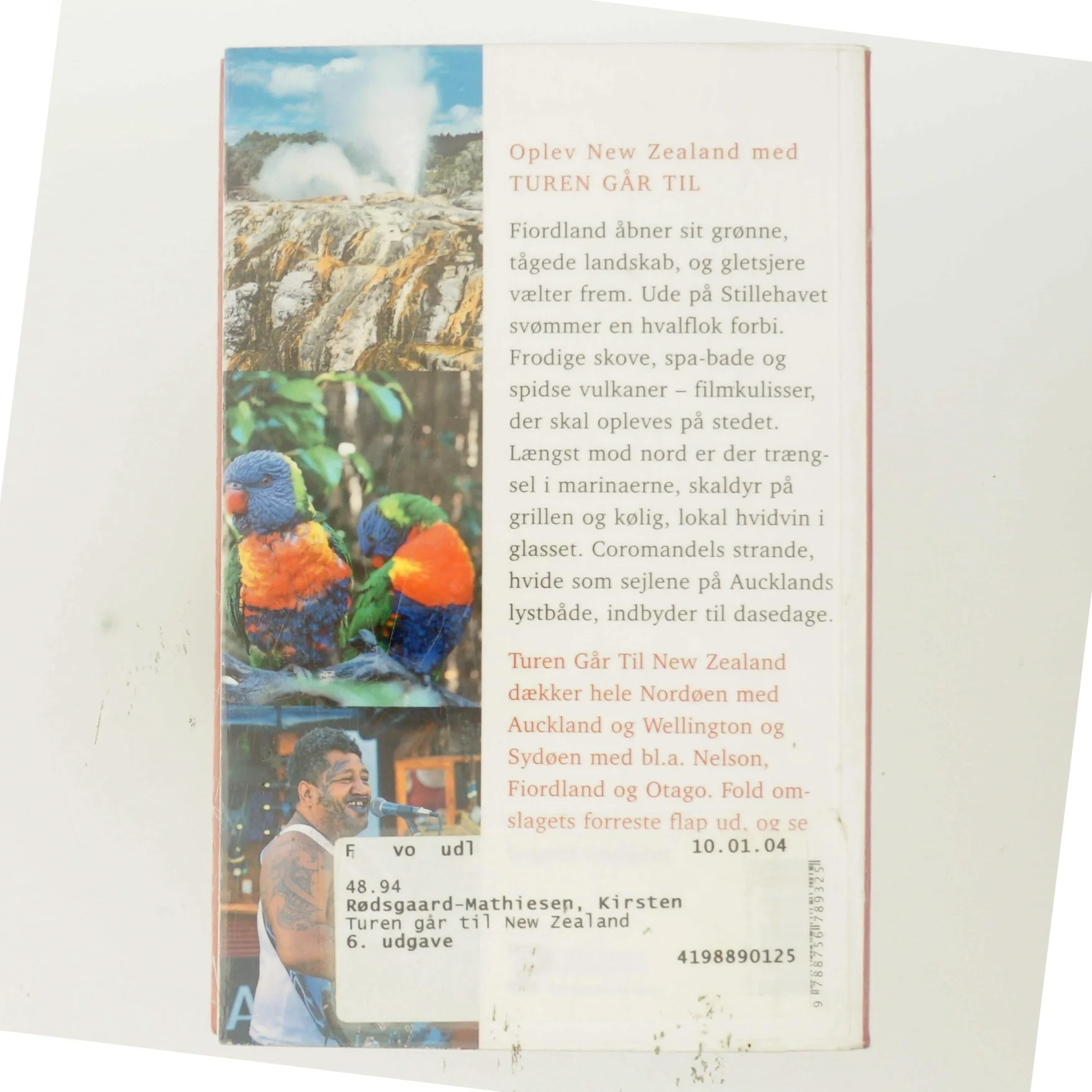 Turen går til New Zealand af Kirsten Rødsgaard-Mathiesen (Bog)