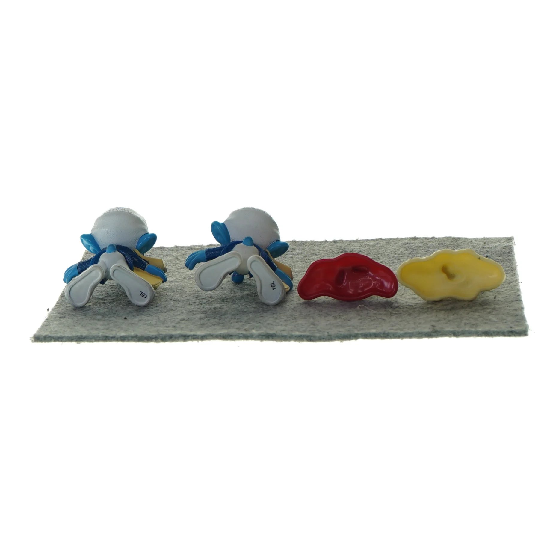 Smølfe figurer 4 stk.