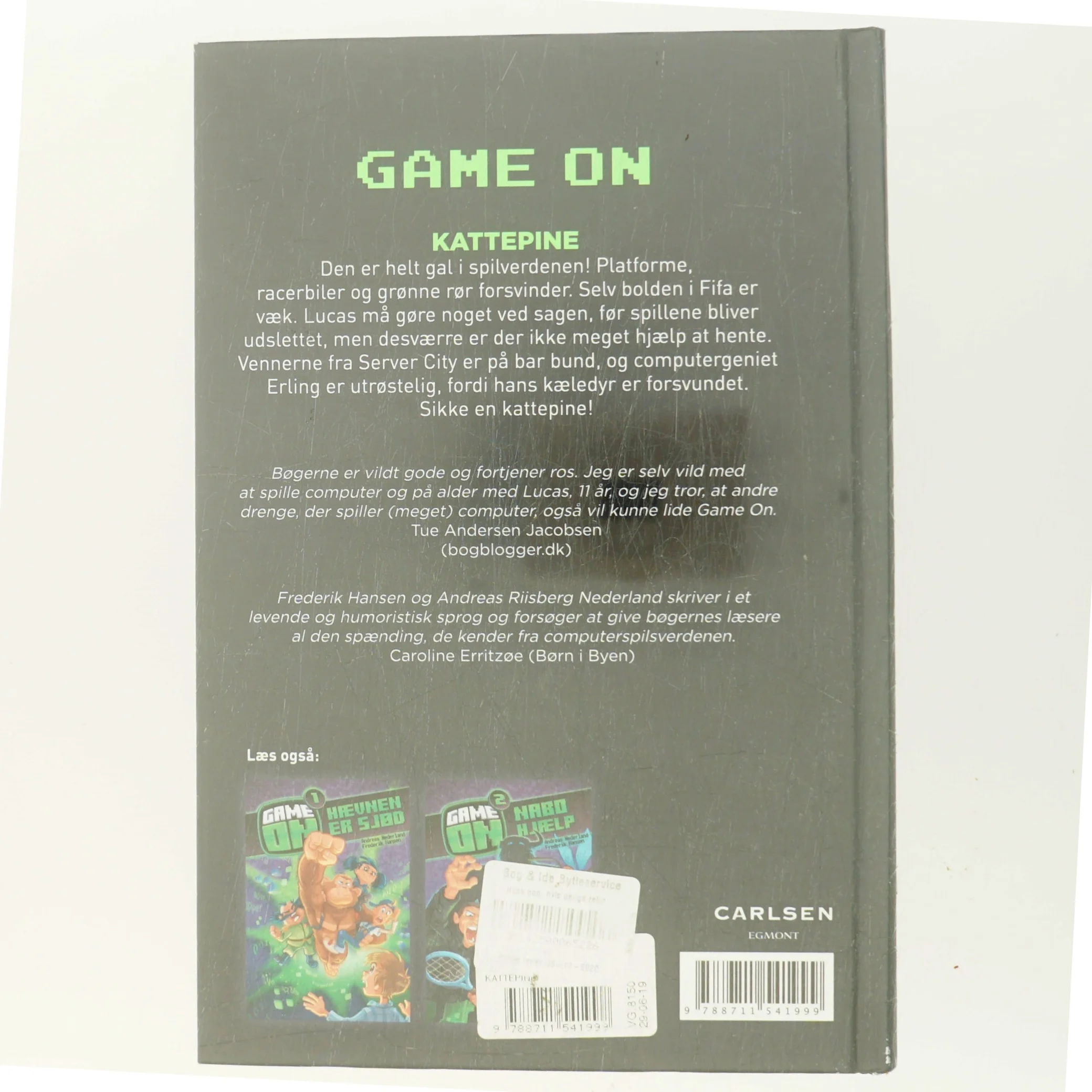 Game on 3: Kattepine af Andreas Nederland (Bog)