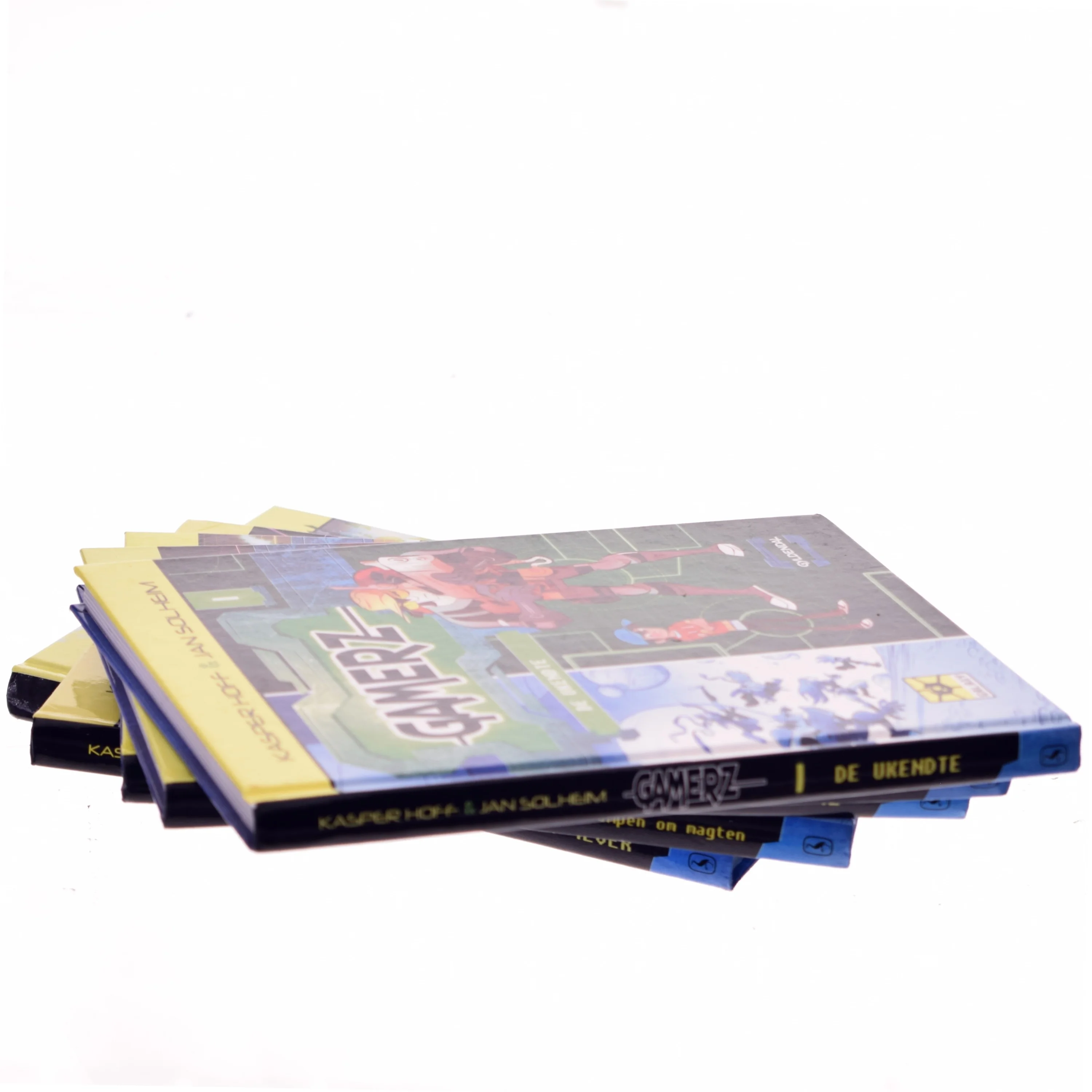 Gamerz bogserie, bind 1-5, af Kasper Hoff (Bog)