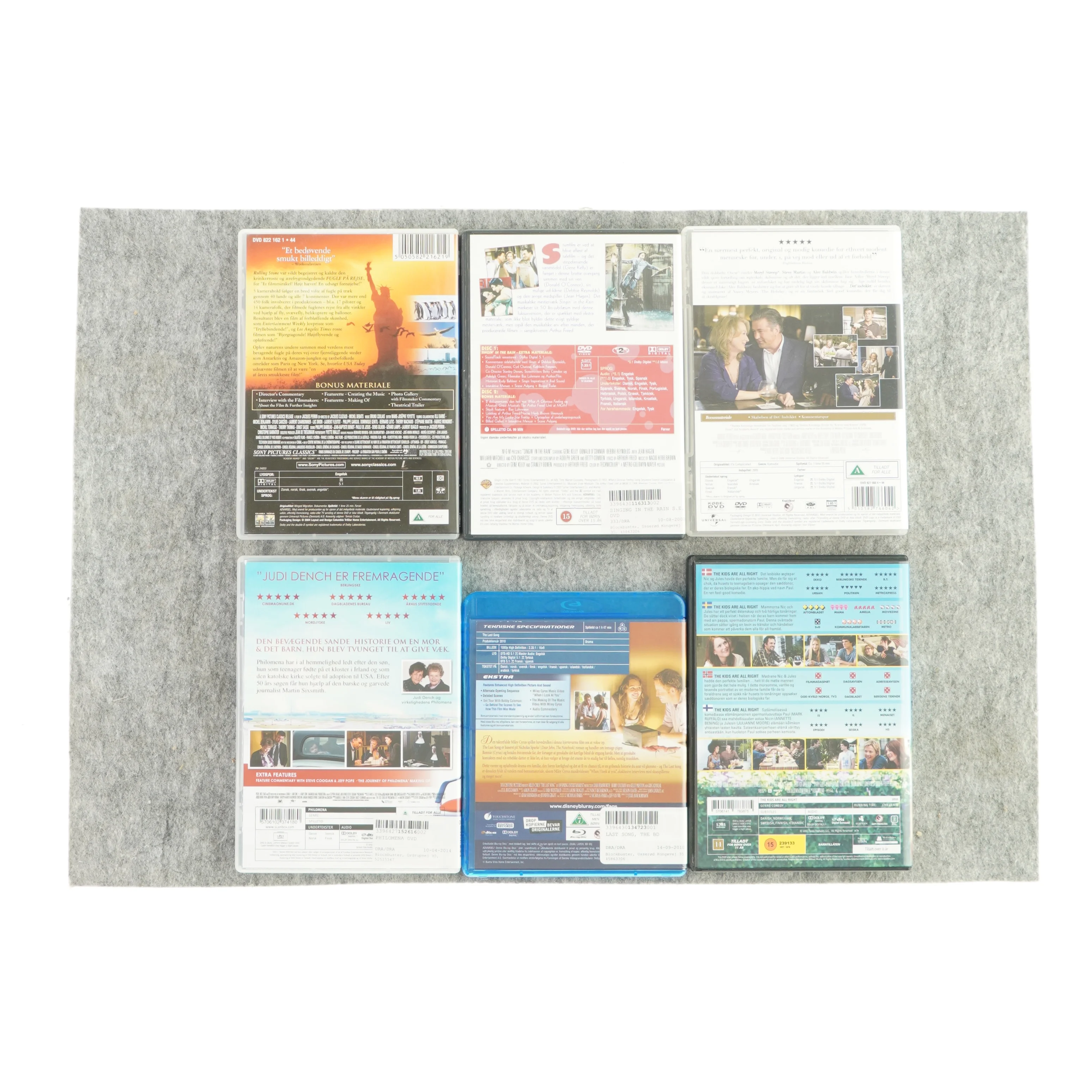 Forskellige dvd'er 6 styk fra Dvd