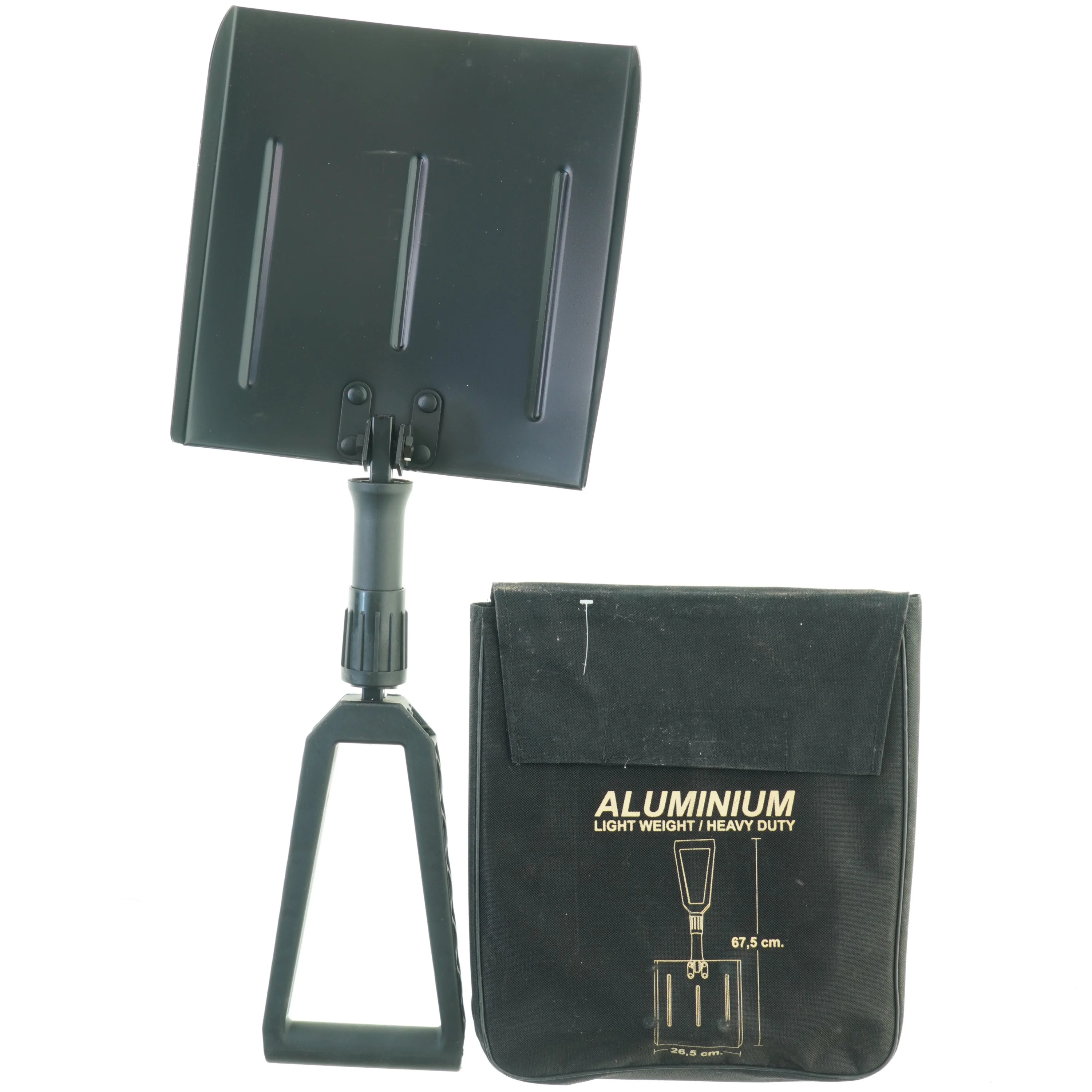 Feltspade/sneskovl i aluminium (str. 26 x 67 cm)