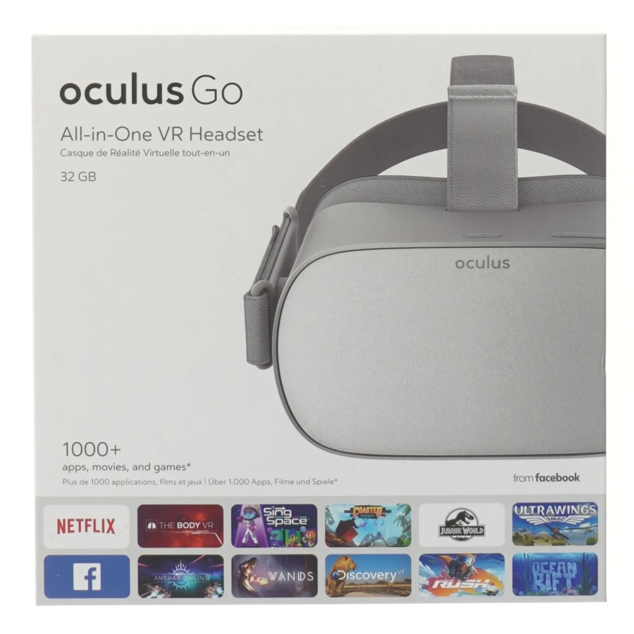 VR-headset Oculus Go fra Oculus (str. 20 cm)