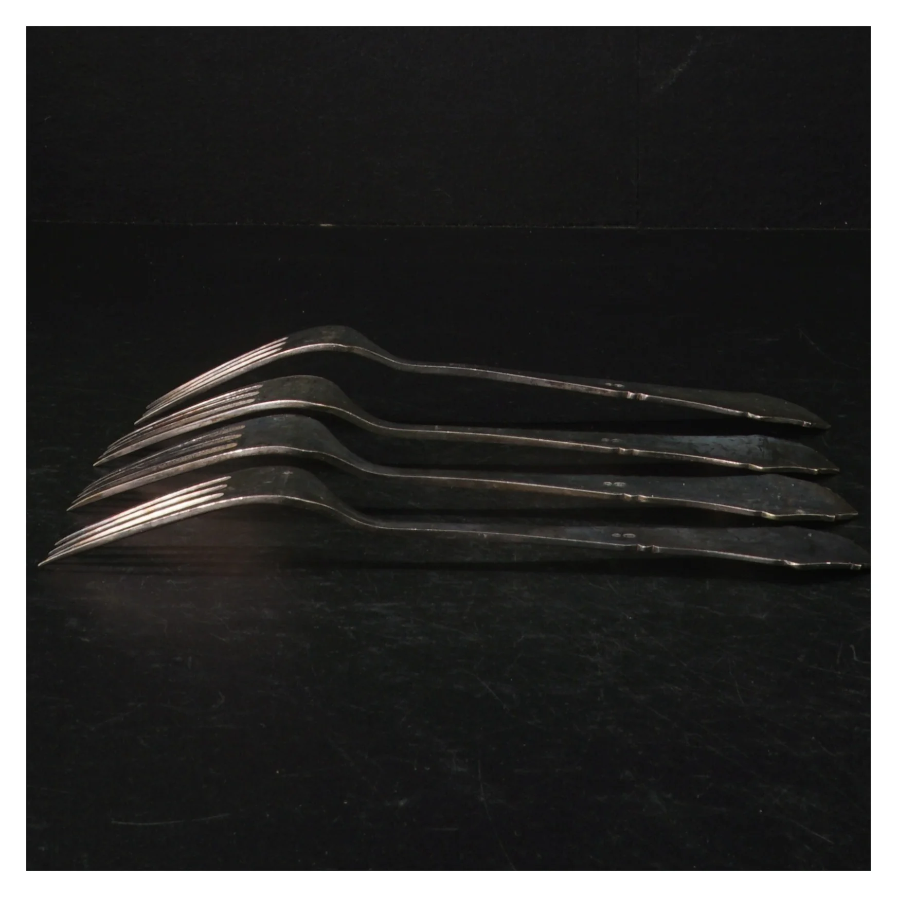 Sæt af vintage gafler (str. Længde. 20 cm)